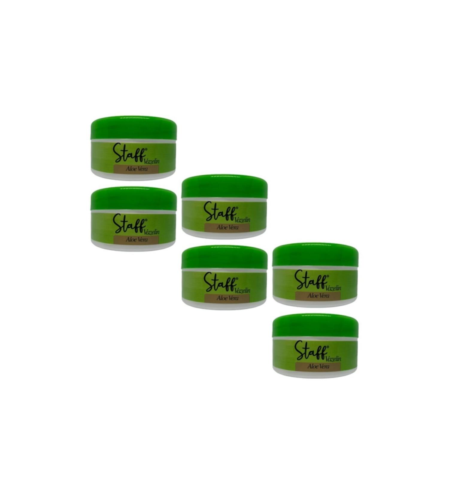 Staff Vaseline Aloe Vera 100 Ml 6 Pieces
