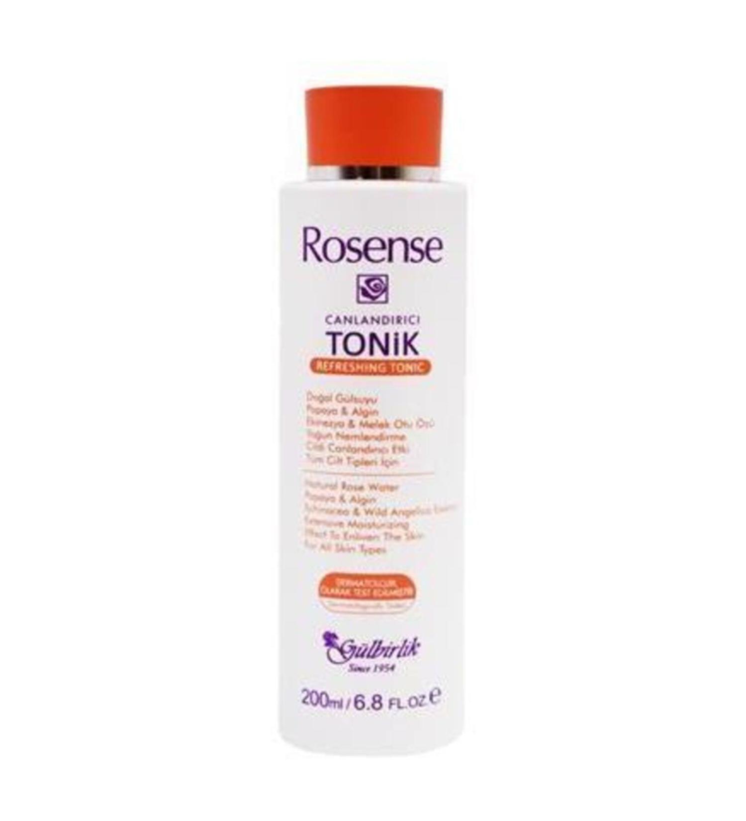 Rosense Revitalizing Tonic 200 Ml. Cleans Dead Cells and Blackheads Revitalizes the Skin