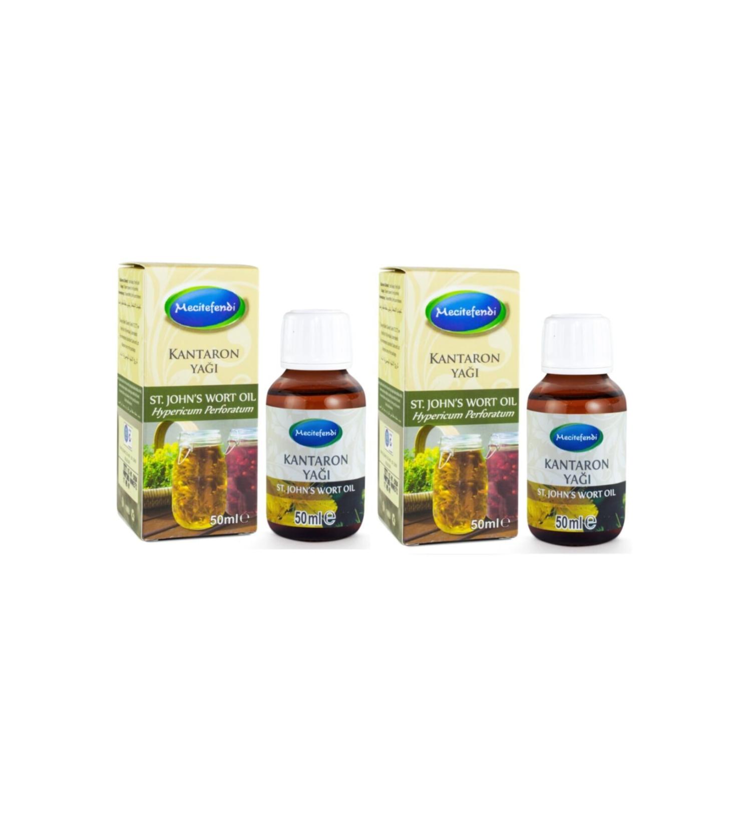 Mecit Efendi 2 Pieces St. John's Wort Oil 2x50 Ml