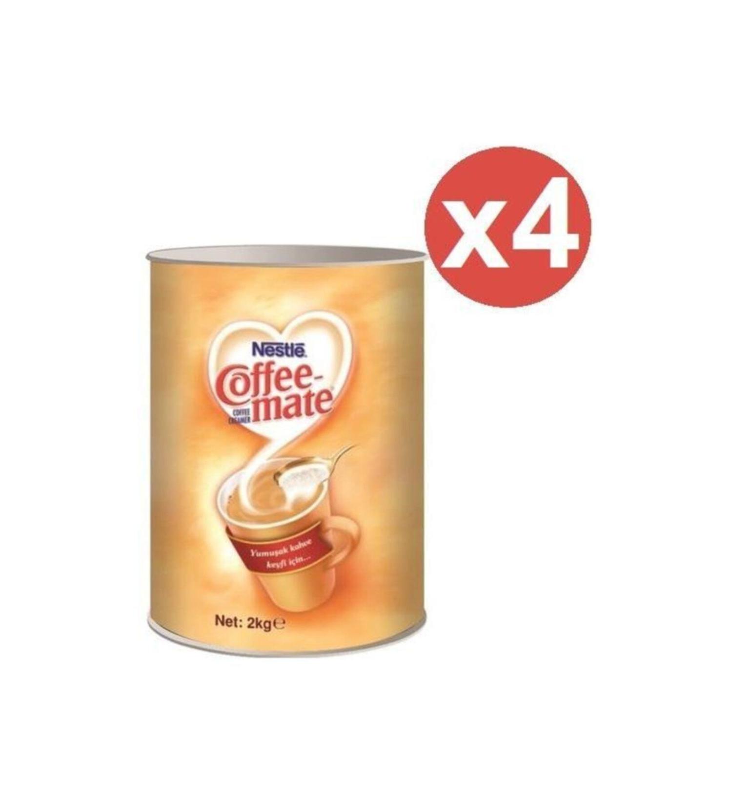 Nestle Coffee Mate Coffee Creamer 2 Kg Tin X 4 Pieces