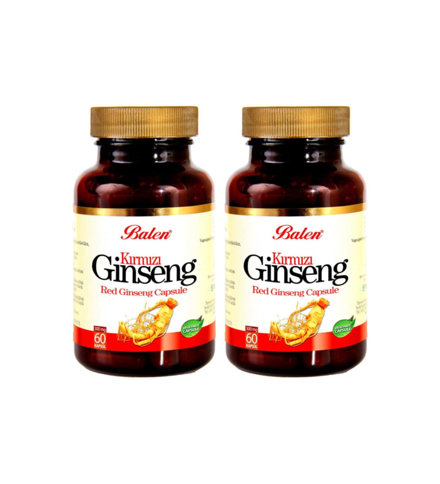 Balen Red Ginseng 60 Capsules 375 Mg X 2 Pieces