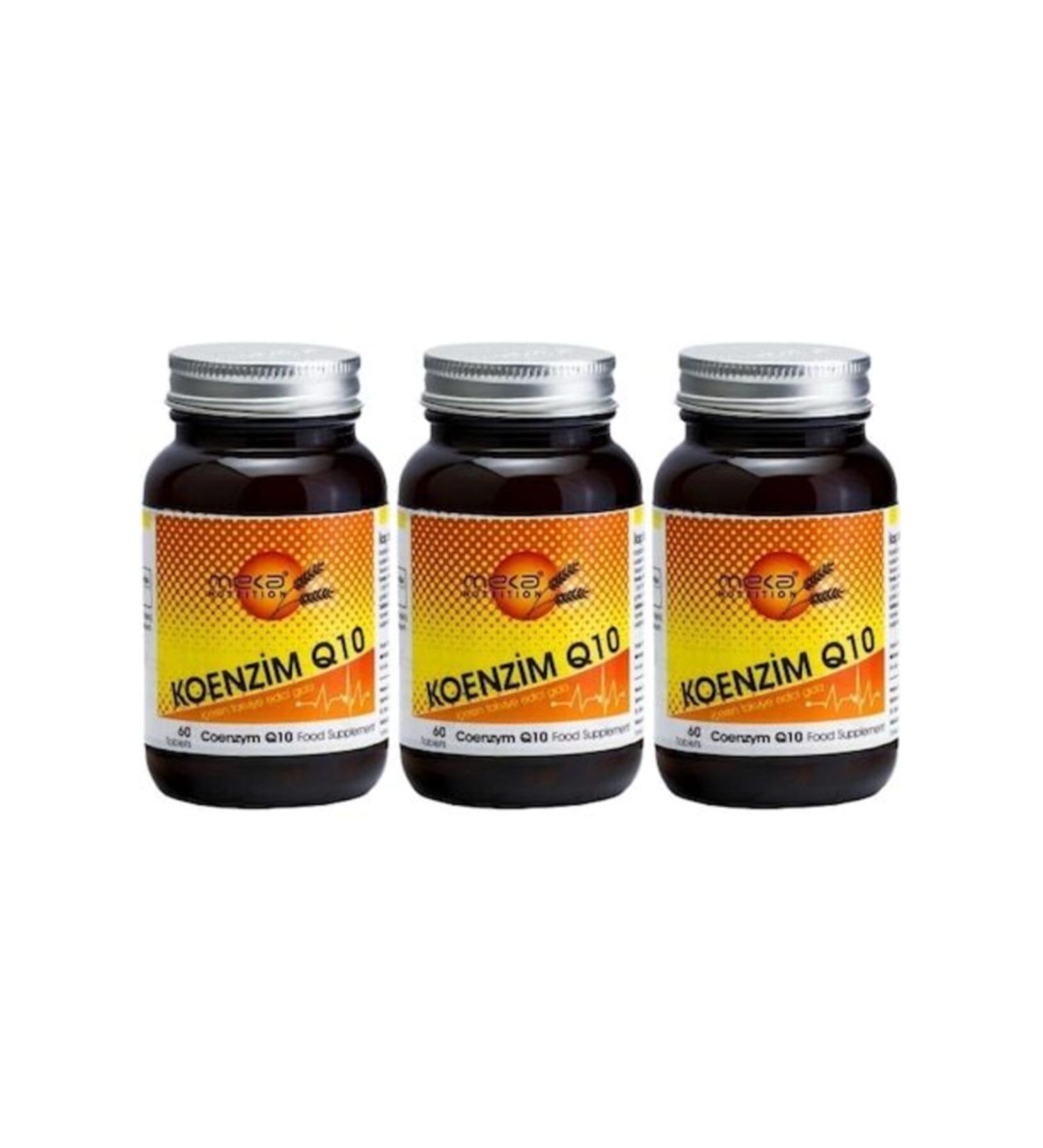 Meka Nutrition Coenzyme Q10 125 Mg 60 Tablets