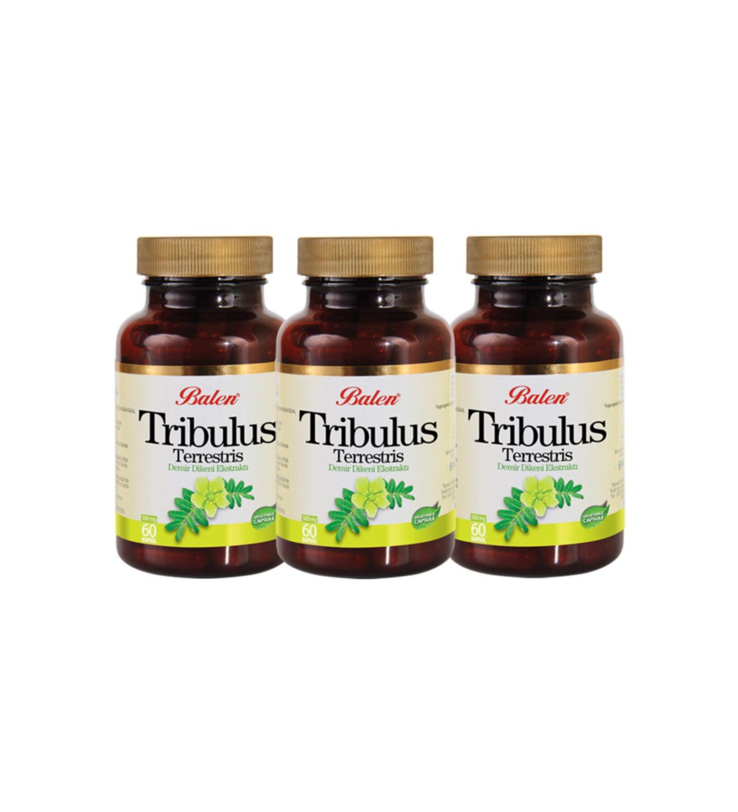Balen Tribulus Terrestris 60 Capsules 3 Pieces