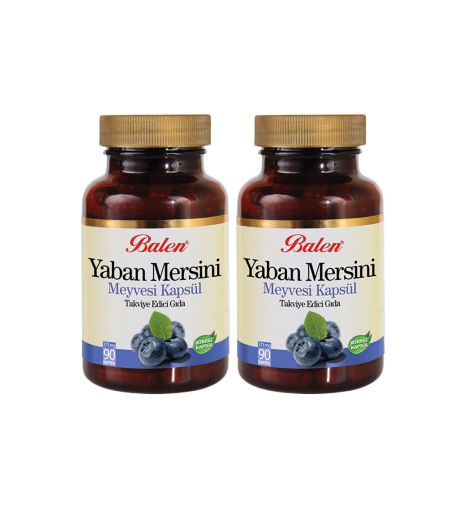 Balen Blueberry Extract 90 Capsules 2 Boxes