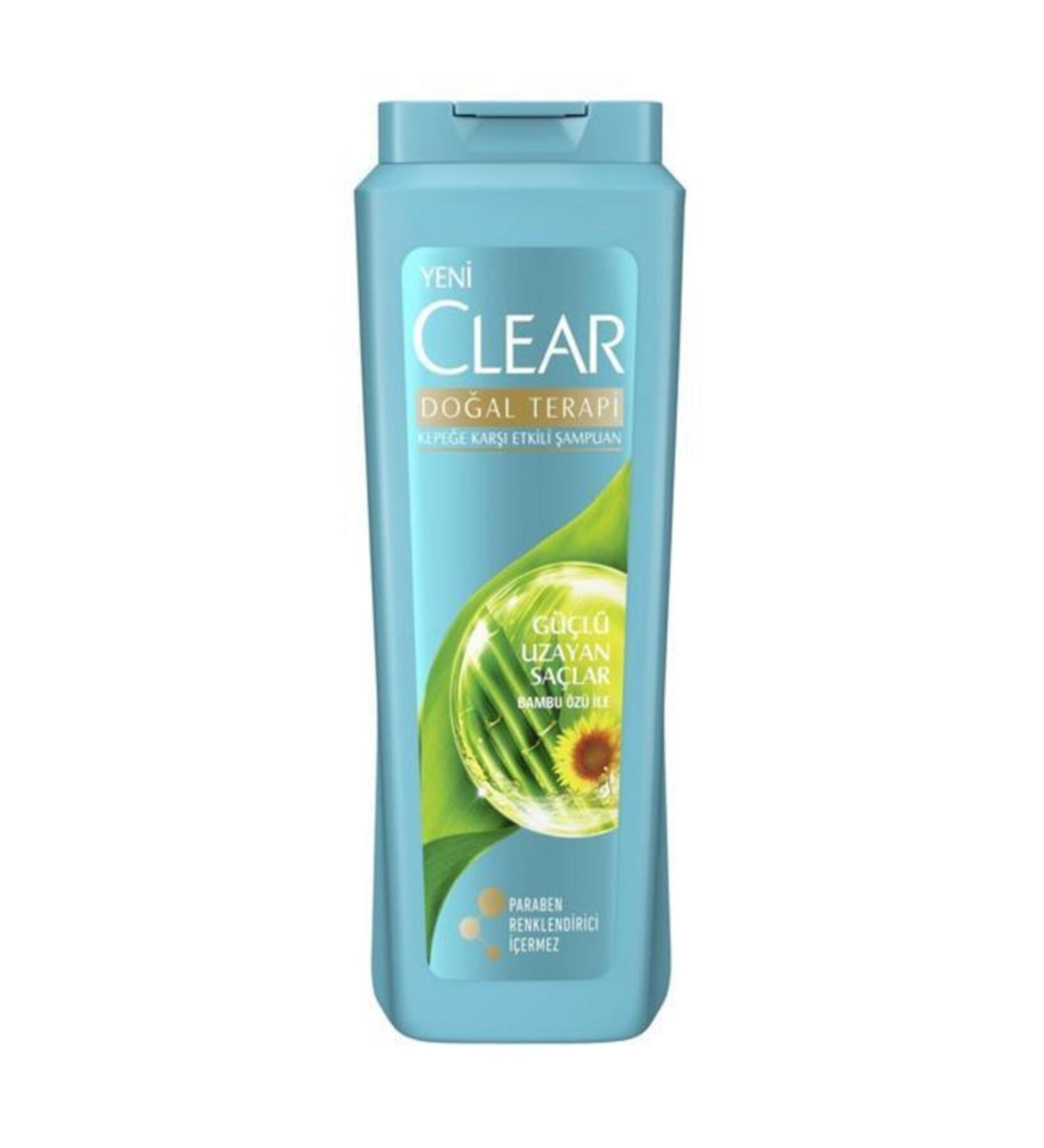 Clear Natural Therapy Strong Growing Hair Shampoo 500 ml - Buy Online on GoSupps.com