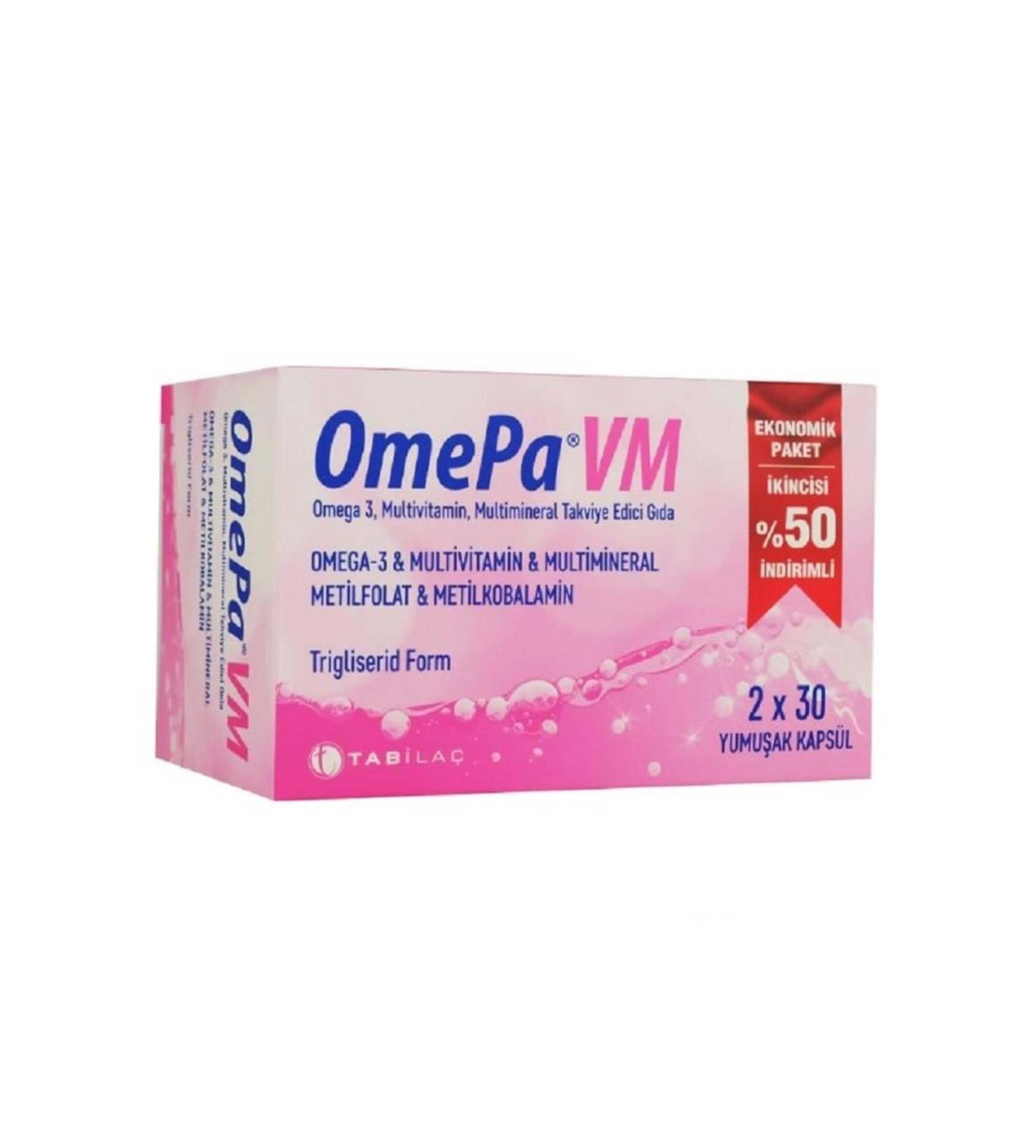Omepa Vm 30 Softgels - Second P
