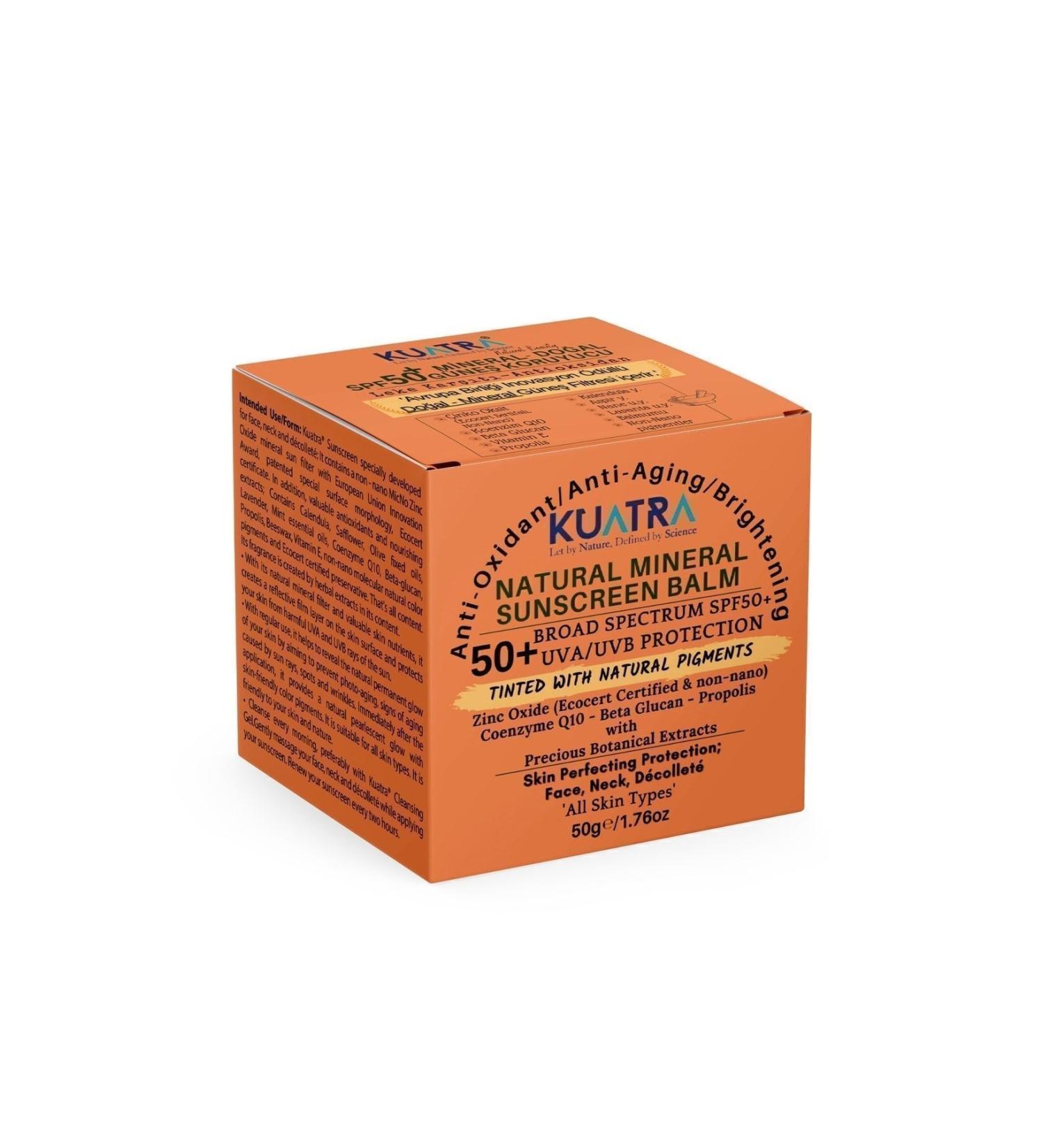 Kuatra Spf 50 Mineral - Natural Sunscreen Antiaging - Anti-Stain - Natural Bb/foundation - Buy Online on GoSupps.com