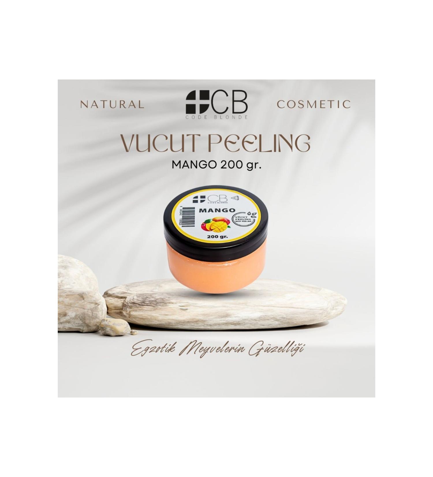 CODE BLONDE Peeling 200gr. Mango