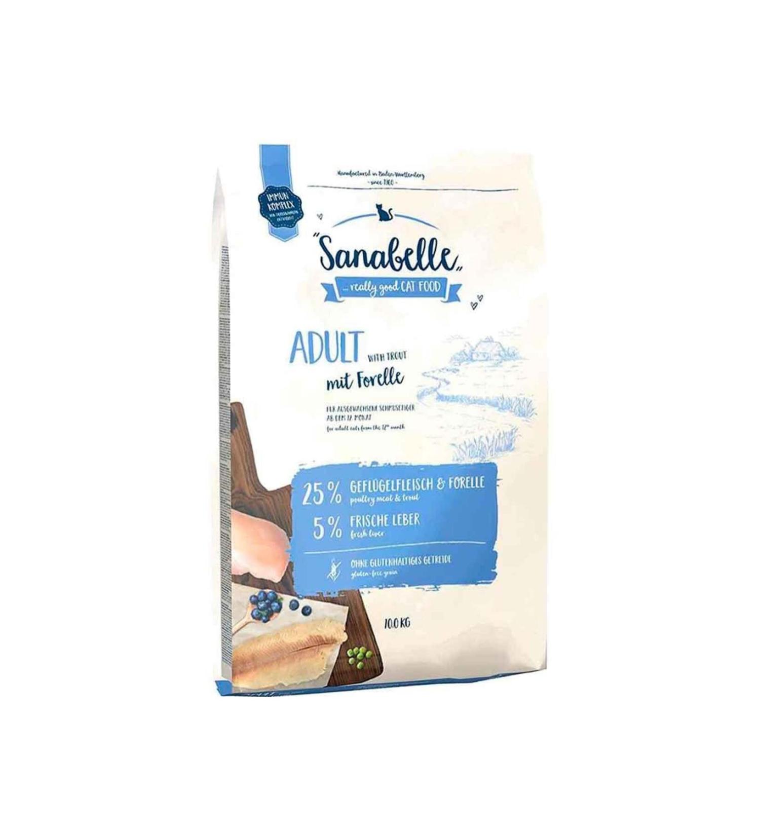 Sanabelle Grain-Free Trout Cat Food 10 Kg