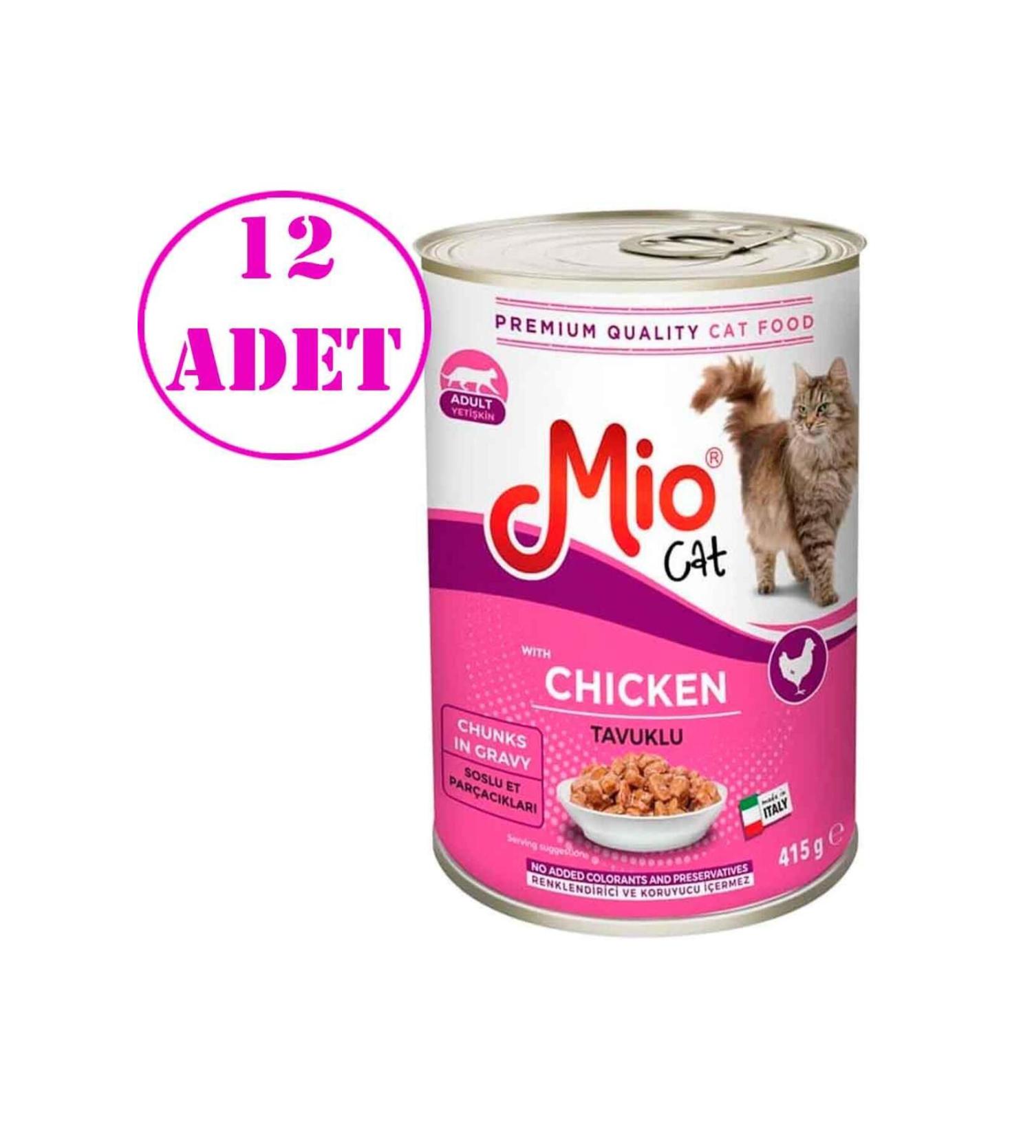 Mio Mio Chicken Cat Canned Food 415 GR 12 PCS