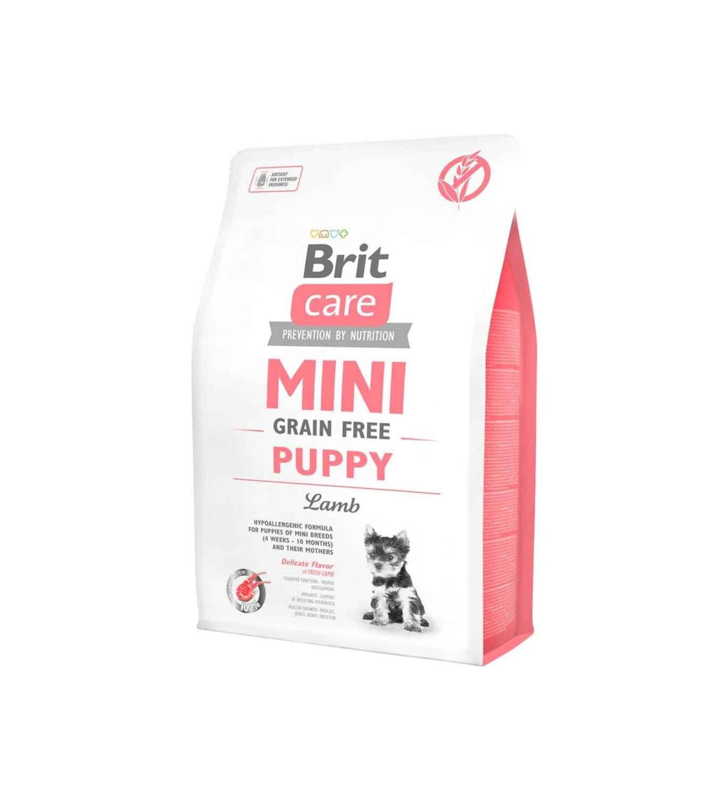 Brit Care Grain Free Mini Lamb Puppy Food 2 Kg