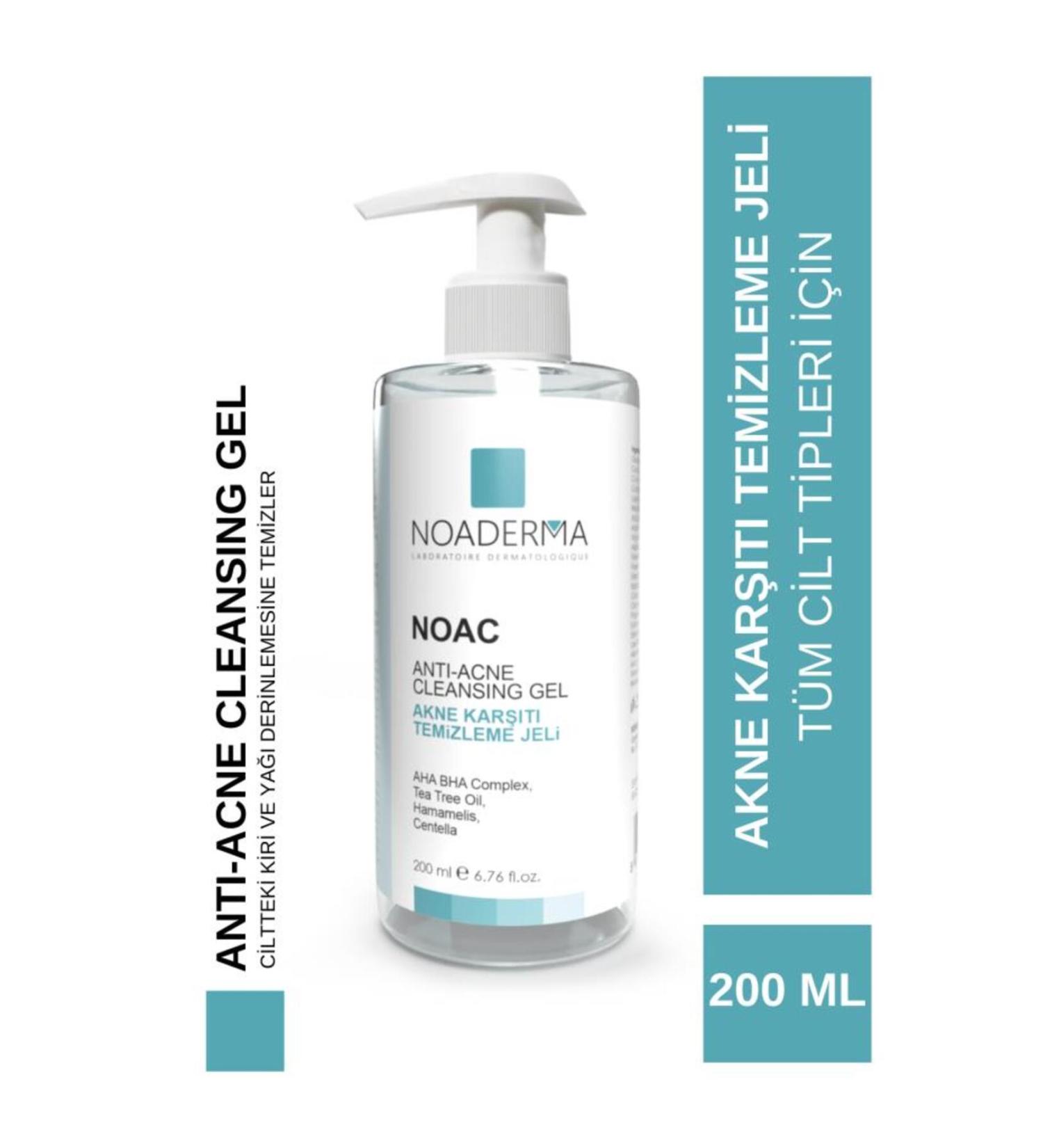 NOADERMA Anti-Noac Cleansing Gel 200 ml - Buy Online on GoSupps.com