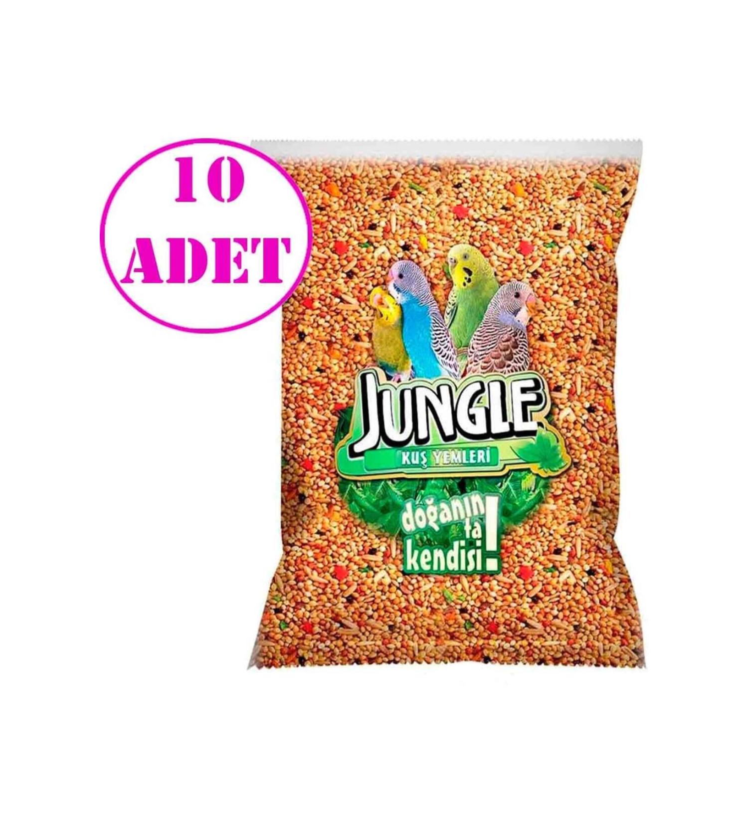 Jungle Budgie Food Bag 500 gr 10 Pcs