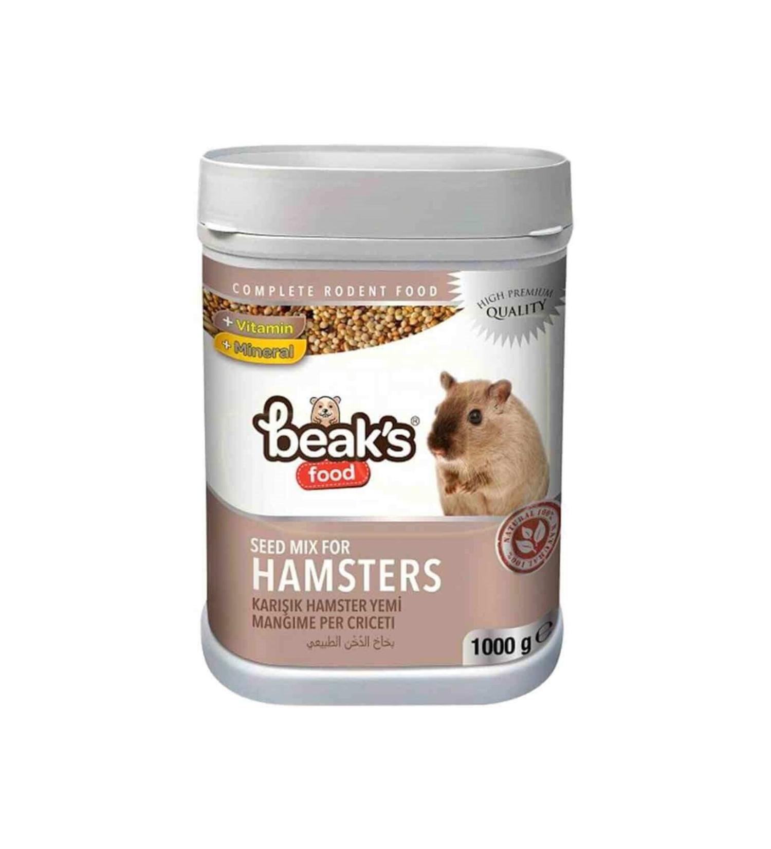 Beaks Mixed Hamster Food 1000 gr