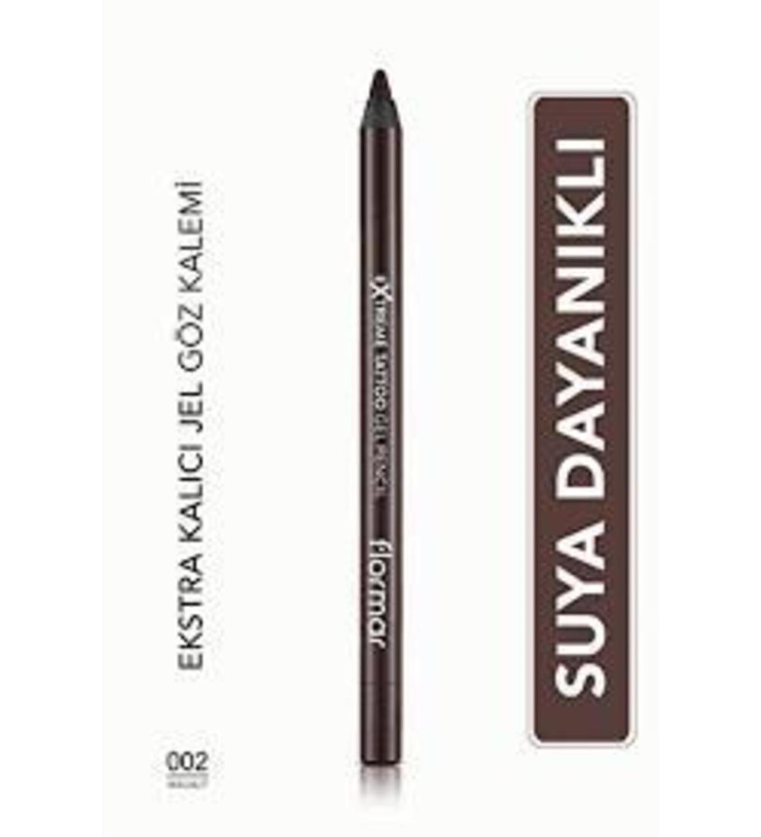 Flormar Waterproof Gel Eyeliner Dark Brown