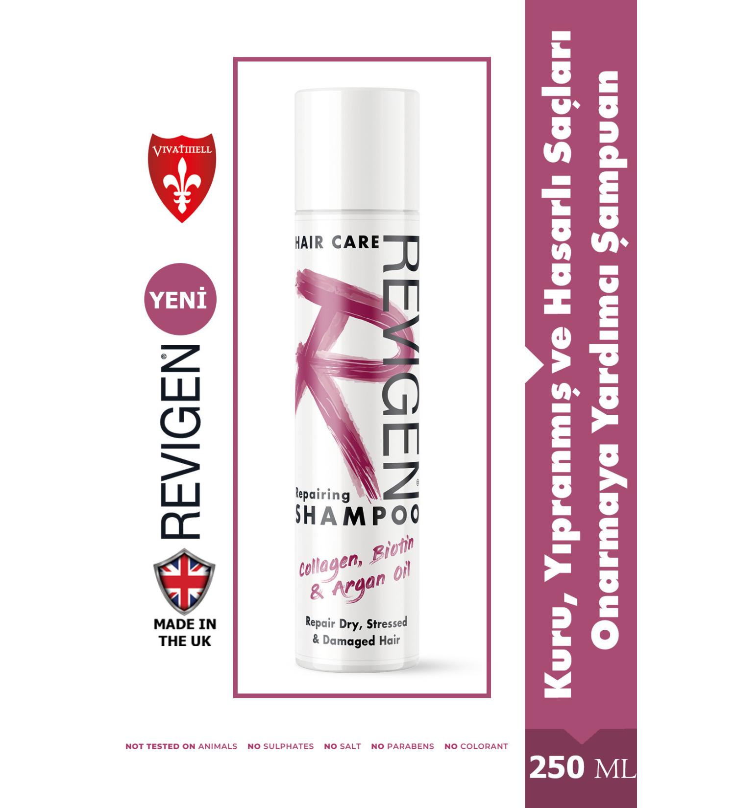 Revigen Repair Shampoo for Dry Damaged and Damaged Hair - Buy Online on GoSupps.com