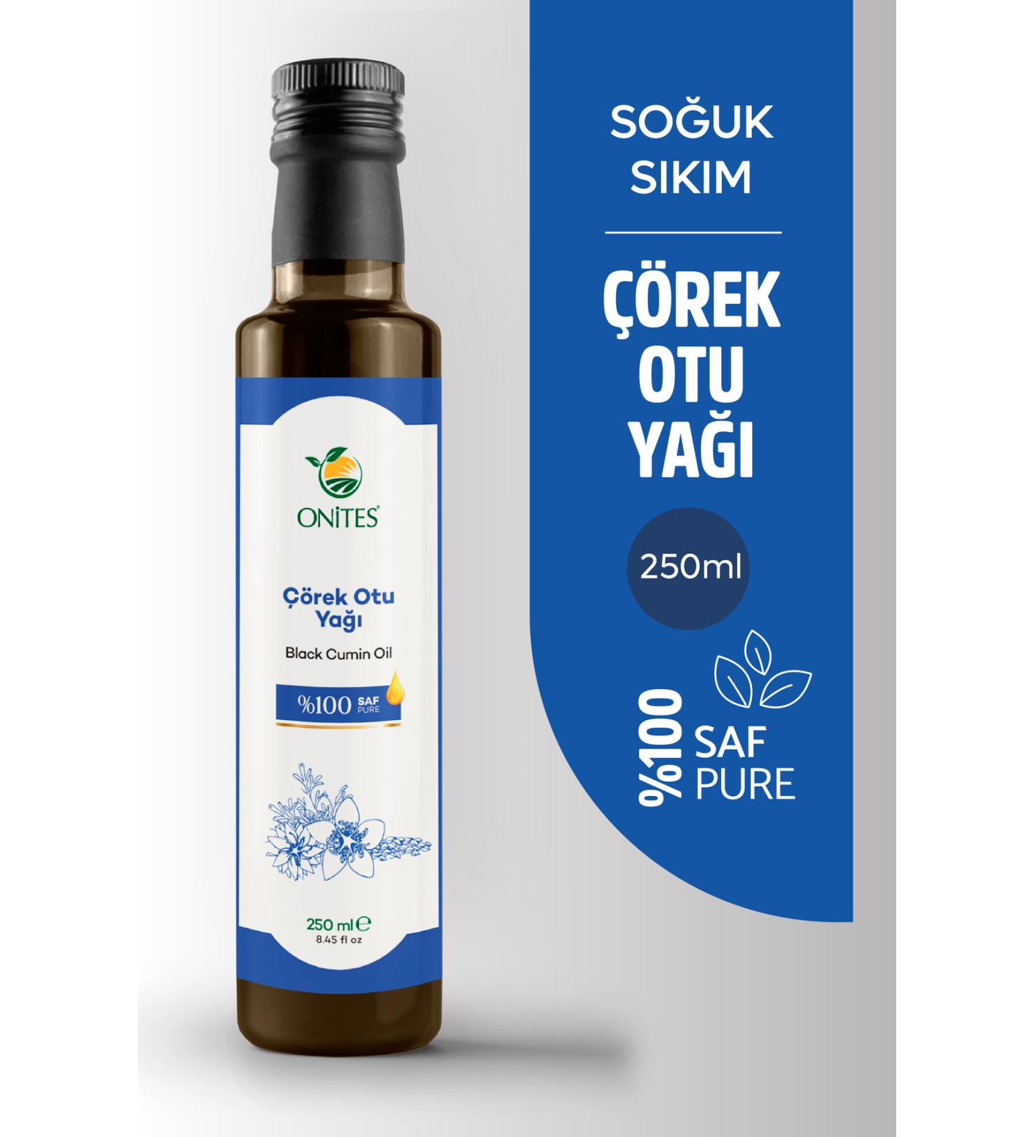 Onites Nature Black Cumin Oil-250 ml Skin-Friendly Oil Consumable in Foods - Buy Online on GoSupps.com