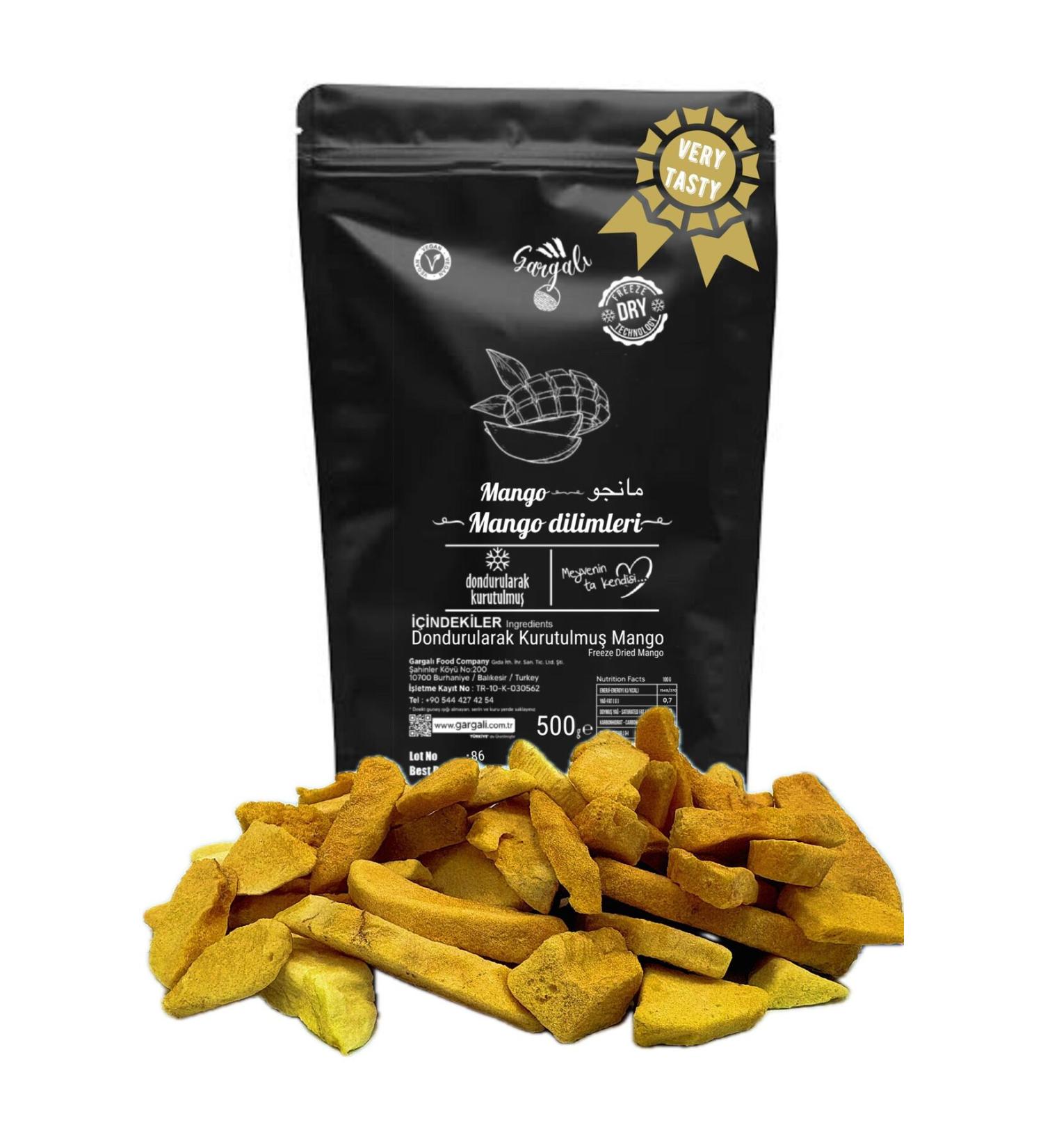 gargal 500 Gr. Freeze Dried Mango Freeze Dried Mango Dried Fruit Natural - Buy Online on GoSupps.com