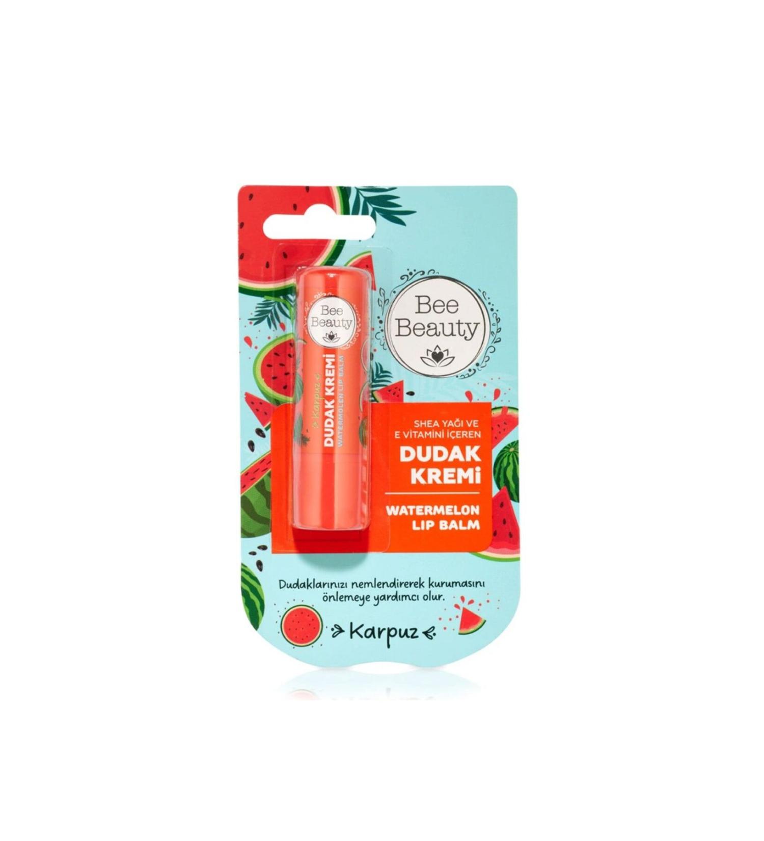 Bee Beauty Lip Balm Watermelon - Buy Online on GoSupps.com