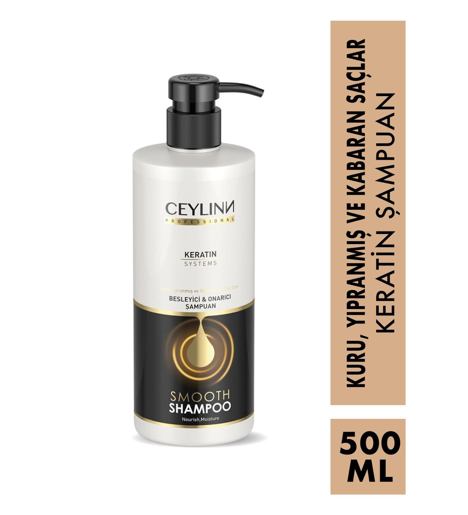 Ceylinn Keratin Smooth Shampoo 500 ml Keratin Shampoo - Buy Online on GoSupps.com