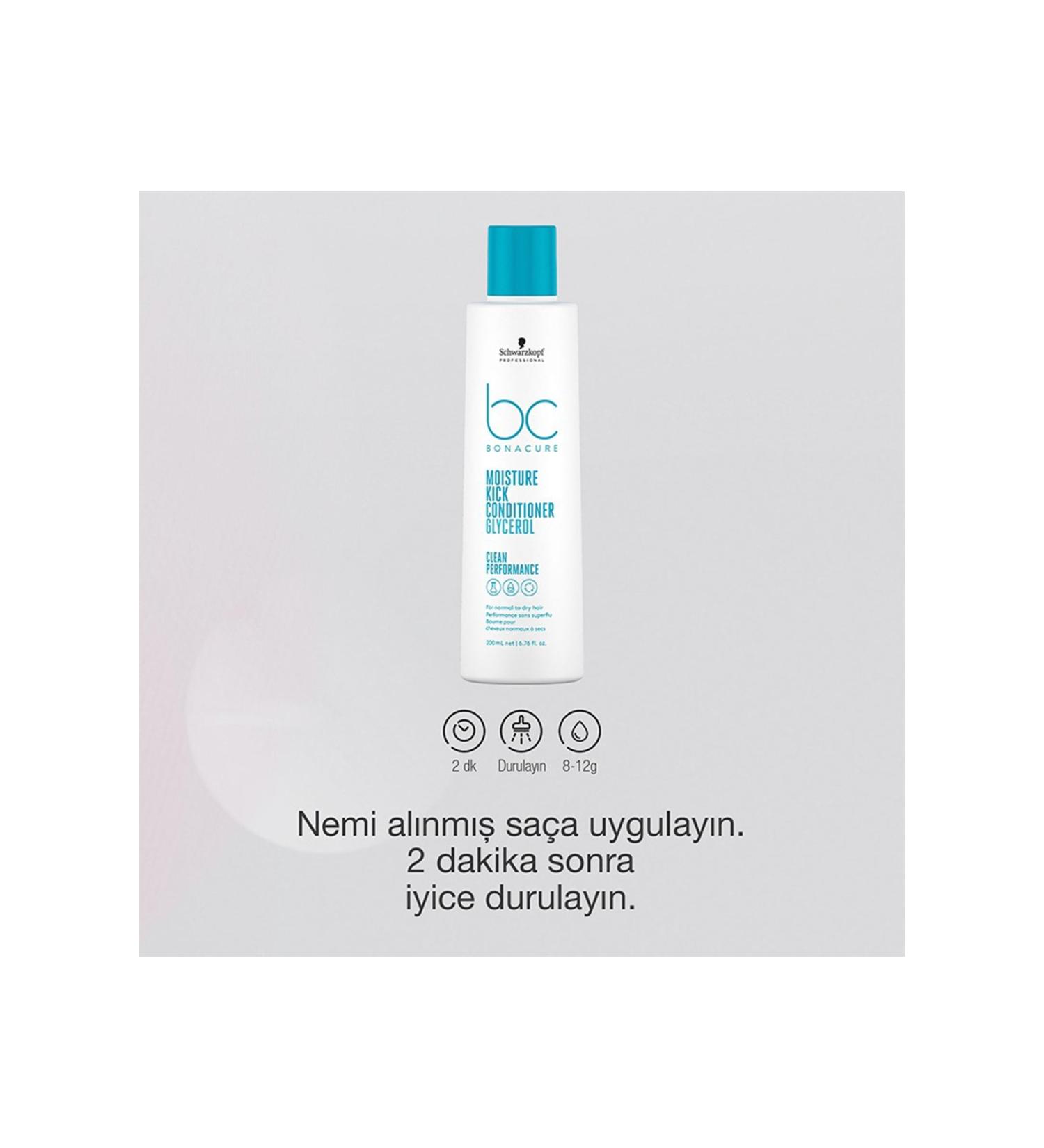 Bonacure Bc Clean Weigh-Free Vegan Moisture Reloading Conditioner for Dry Hair 200ml