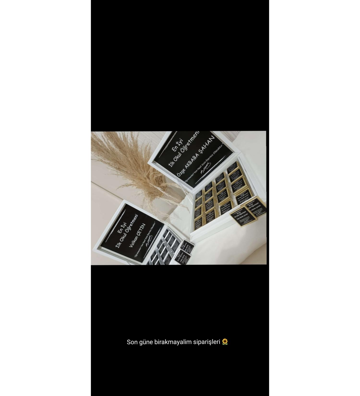 Lina'sFlorist Printed Madlen Chocolate Teachers' Day