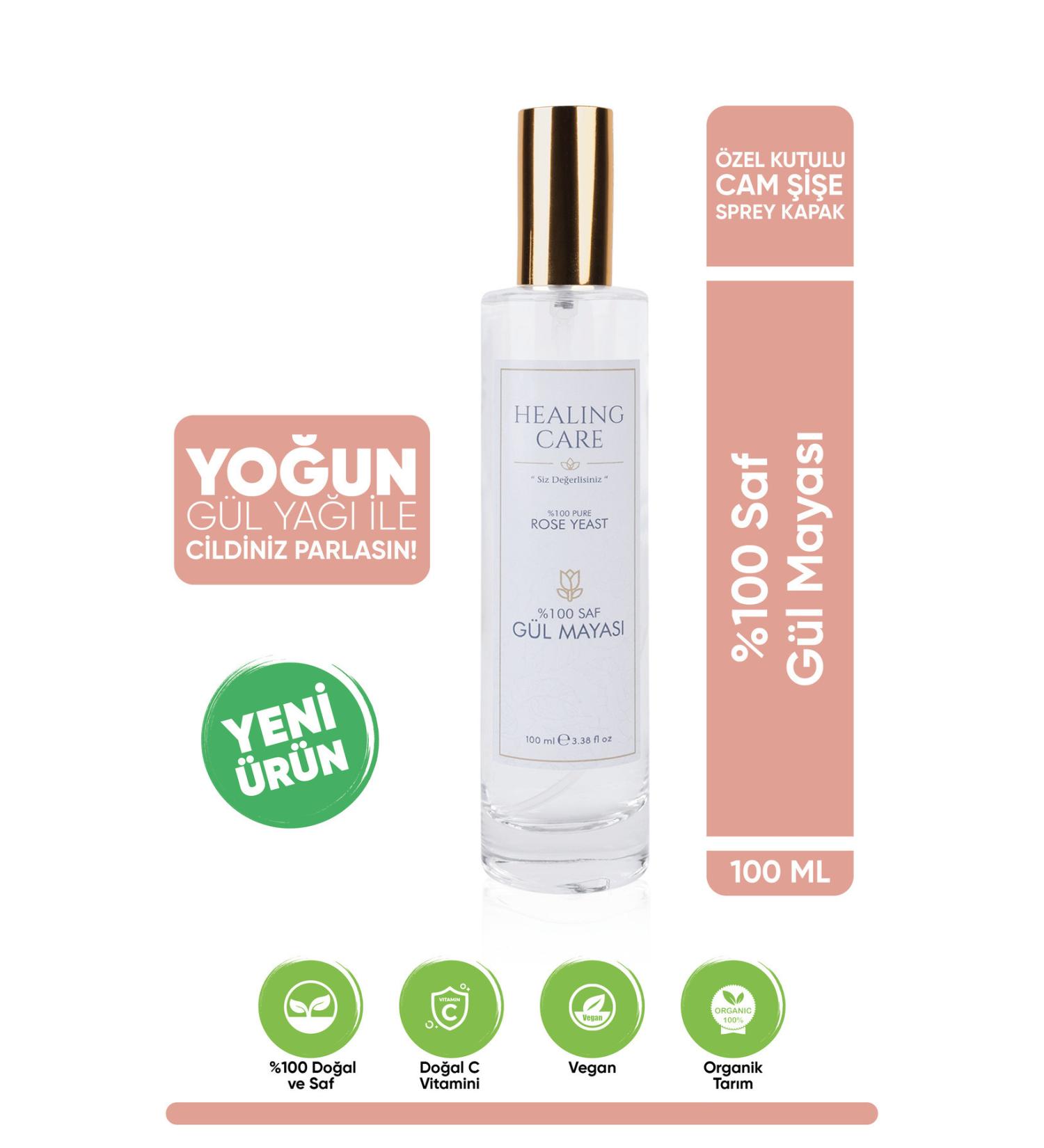 Healing Care Pure Rose Yeast Brightening and Pore Tightening 100ml - Buy Online on GoSupps.com