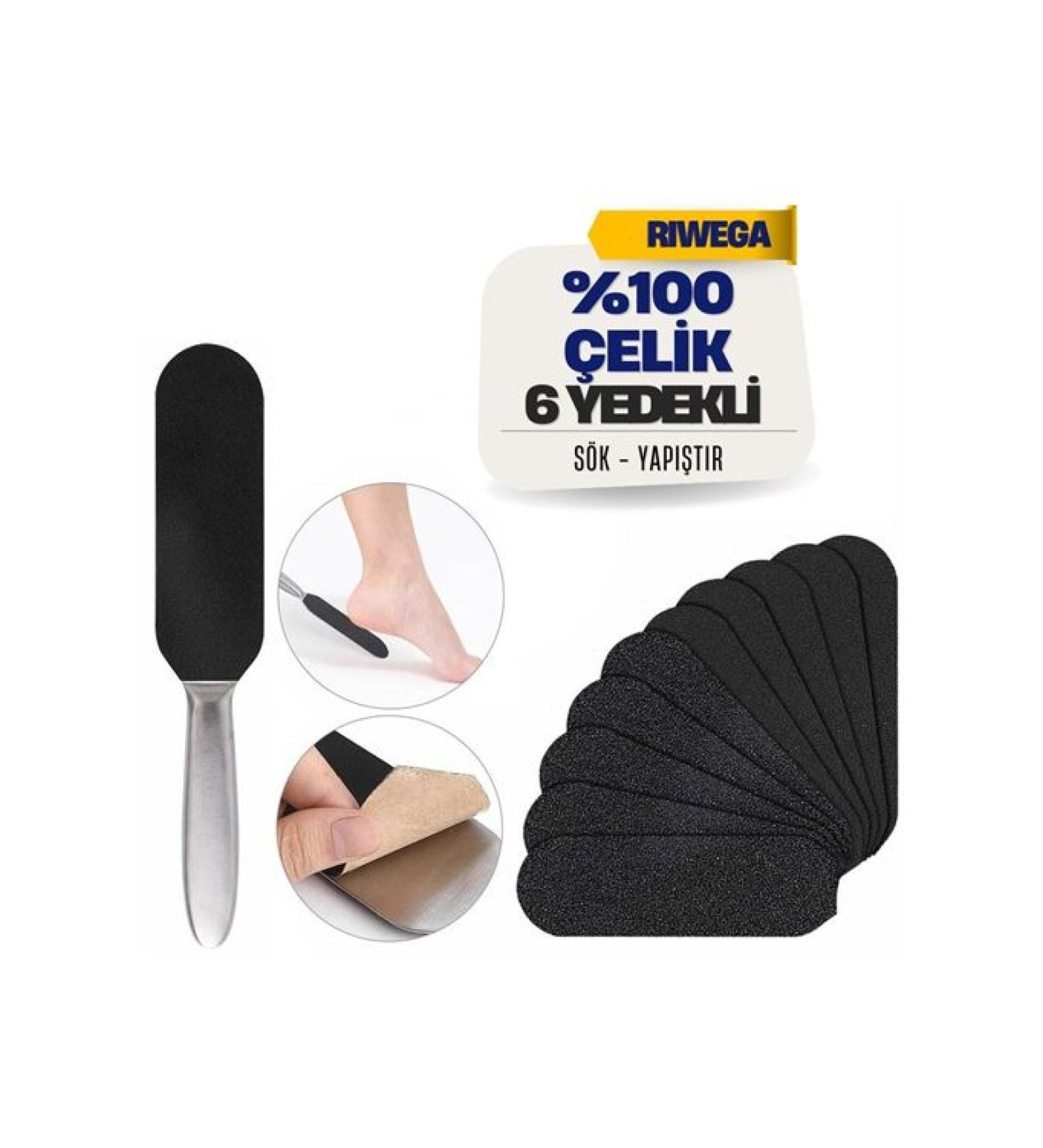 EGATOPTAN ModaCar Riwega 10 Spare Steel Pedicure Spatula