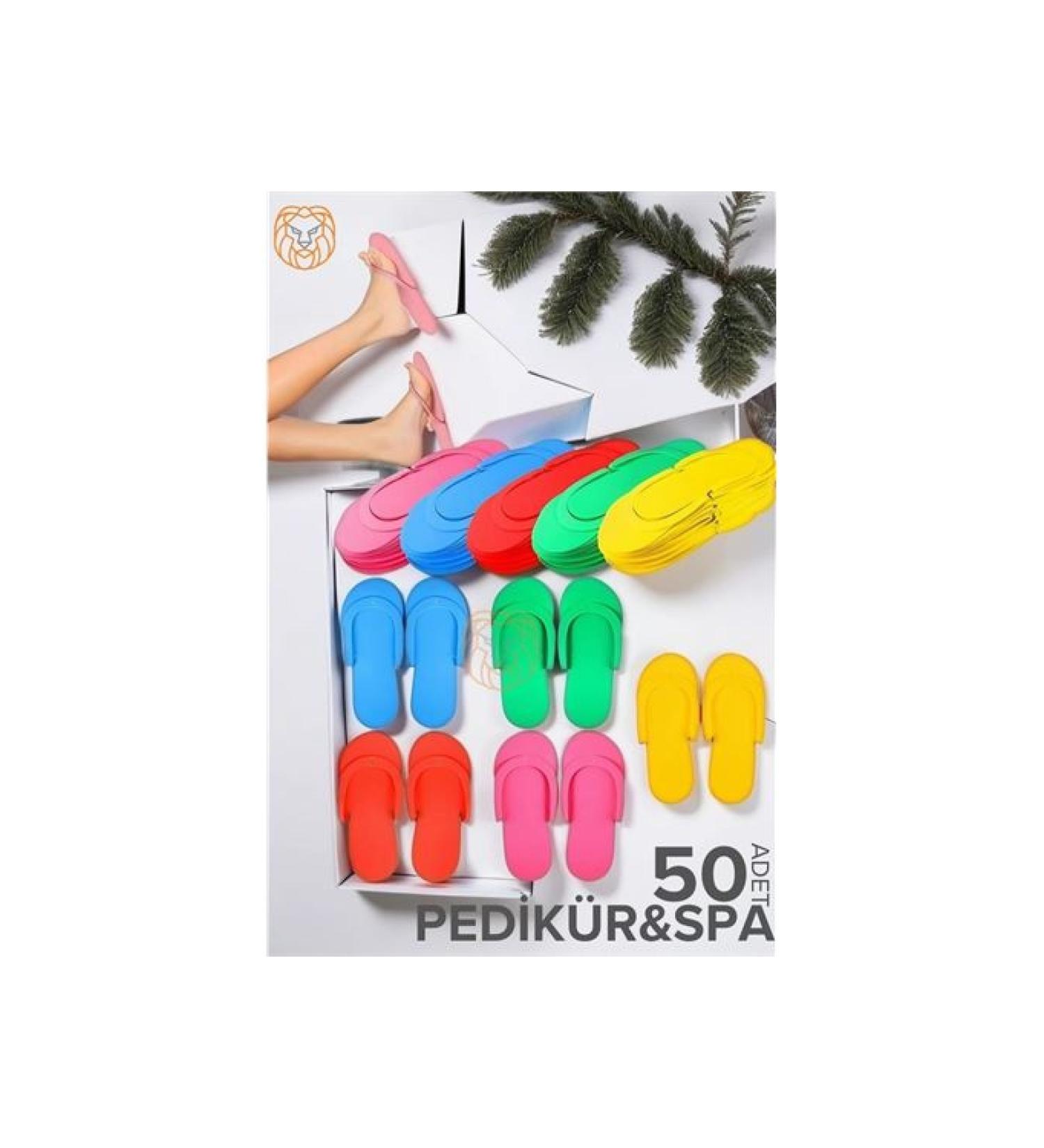 EGATOPTAN ModaCar Pedicure Slippers 50 PAIRS SPA Hotel Pool