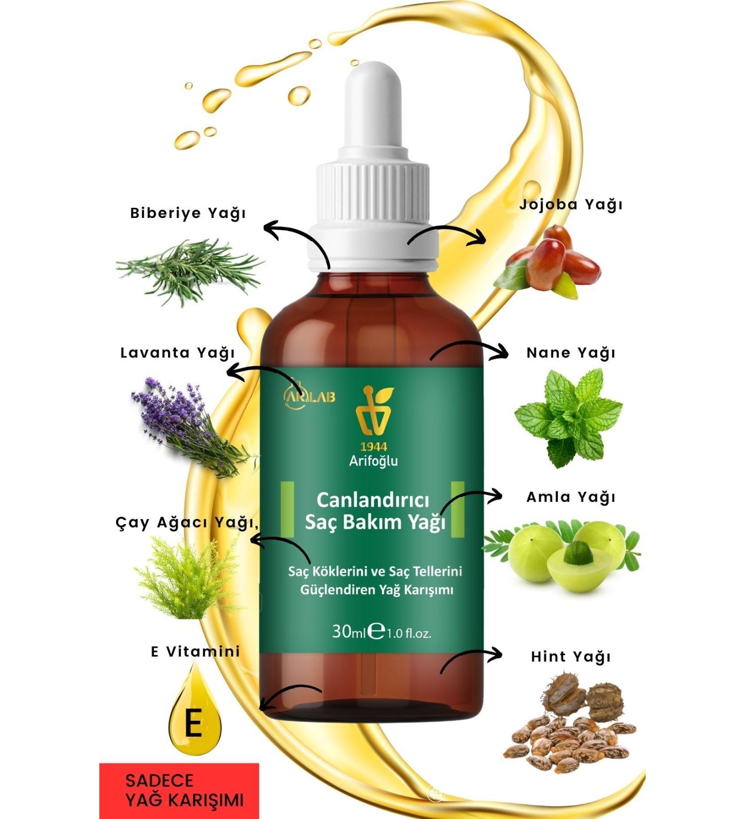 Arifo lu Revitalizing Hair Care Oil 30ml - Oil That Strengthens Hair Roots and Hair Strands Arlab - Buy Online on GoSupps.com