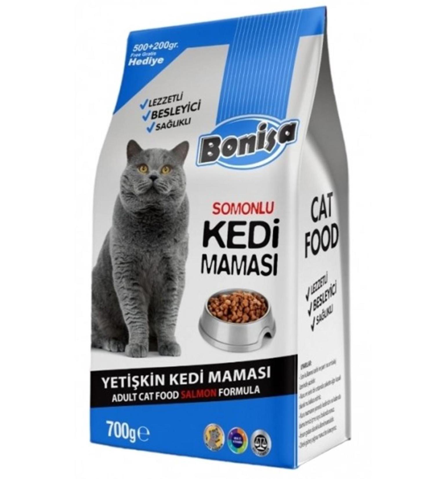 Bonisa Salmon Cat Food 700 Gr