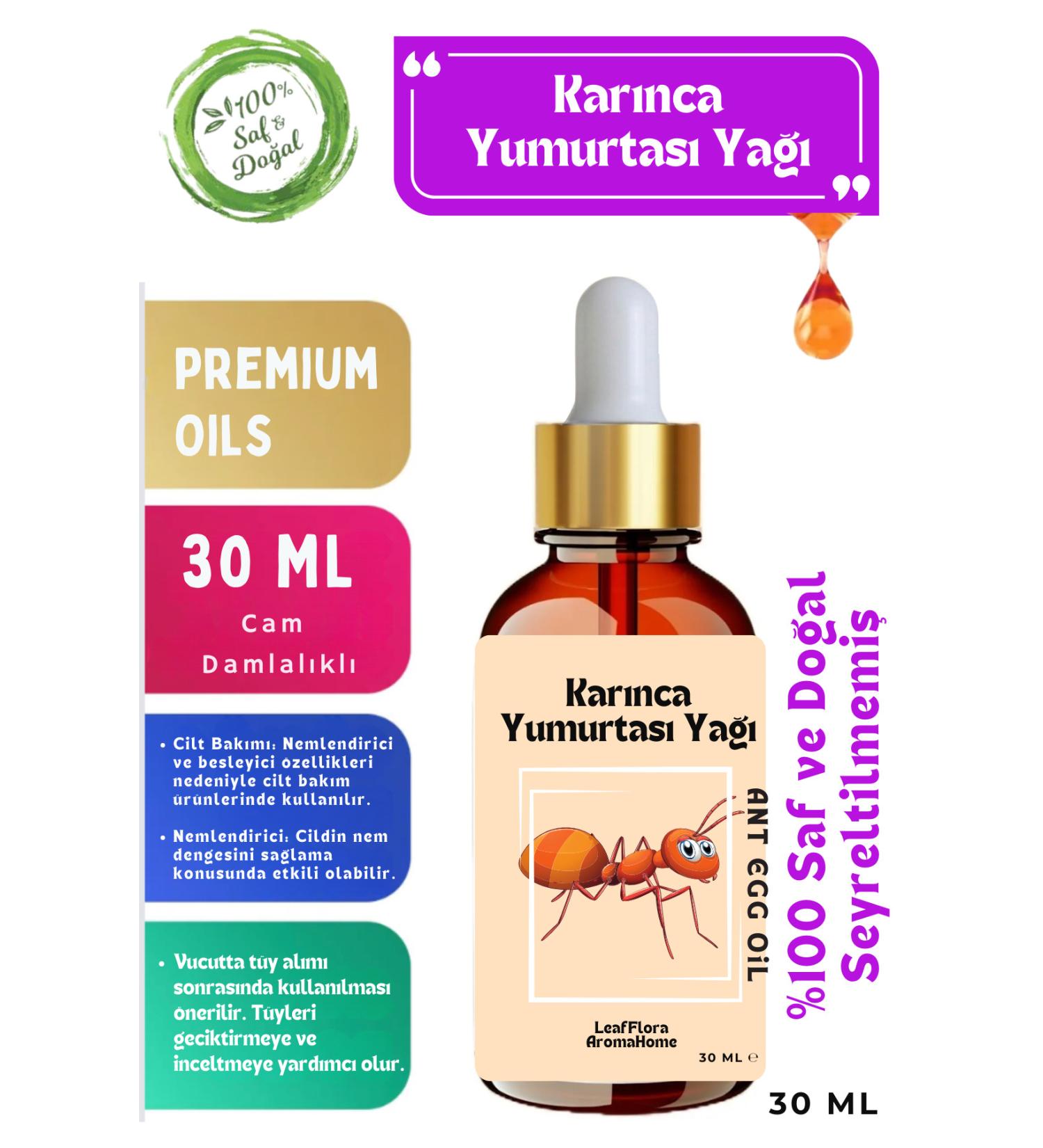 LeafFlora AromaHome Ant Egg Oil 30 ML - 0 Pure and Natural - Buy Online on GoSupps.com