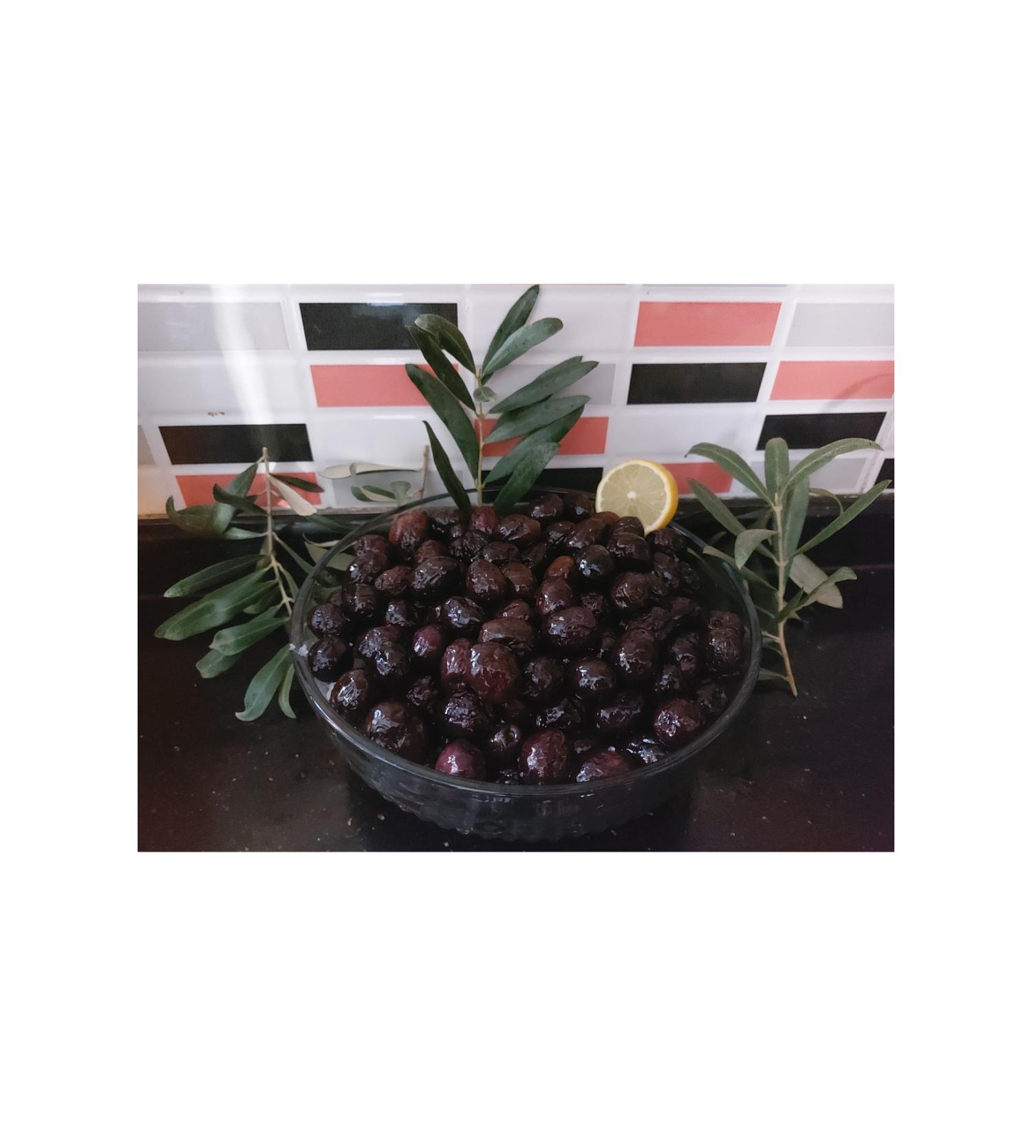 HAS ORGANIC Black Olives (New Crop 1kg) - Buy Online on GoSupps.com