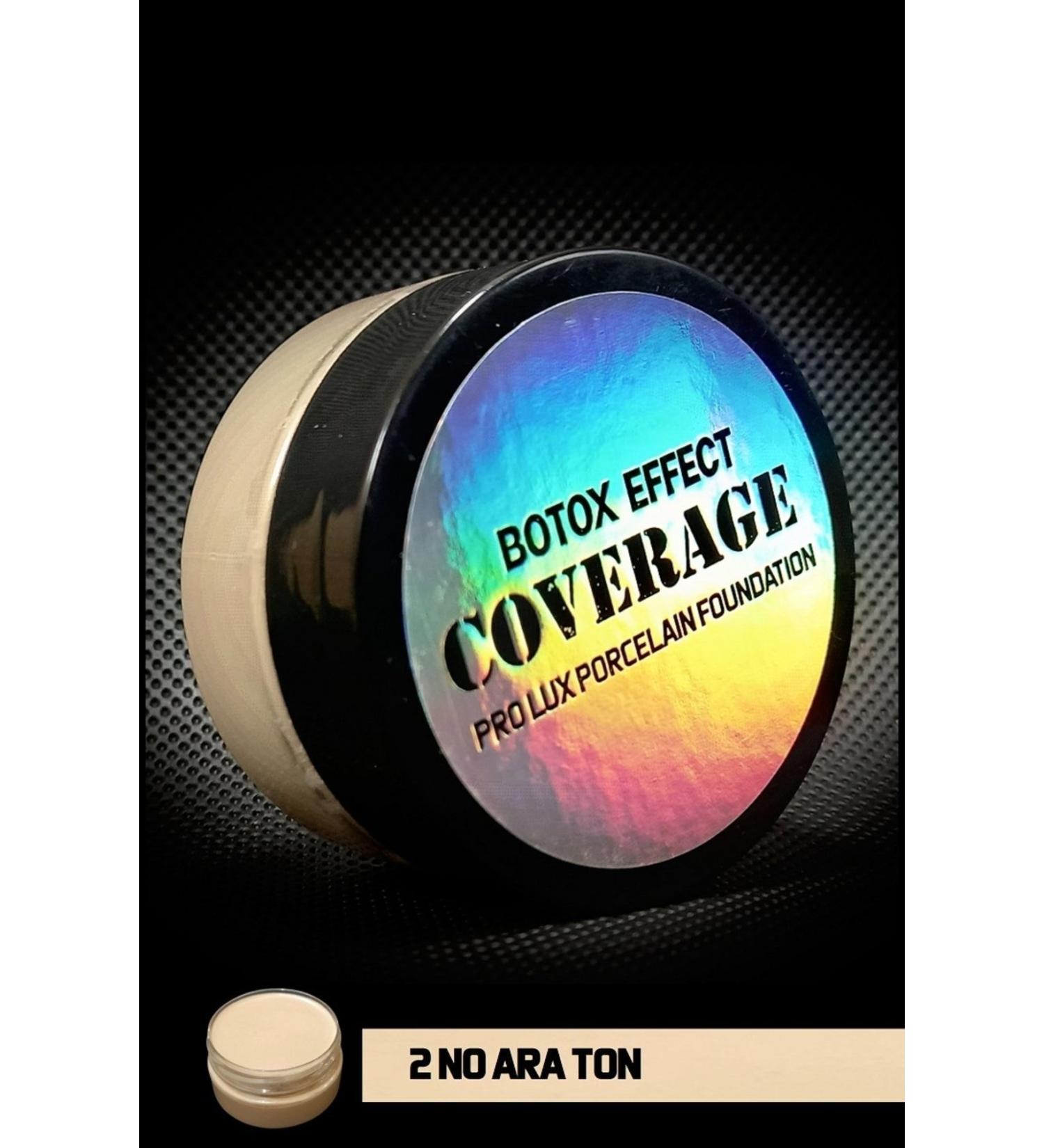 DEPO STUDIO COSMETICS Gift 2 No Coverage Porcelain Foundation Botox Effect Intensive Cover - Buy Online on GoSupps.com