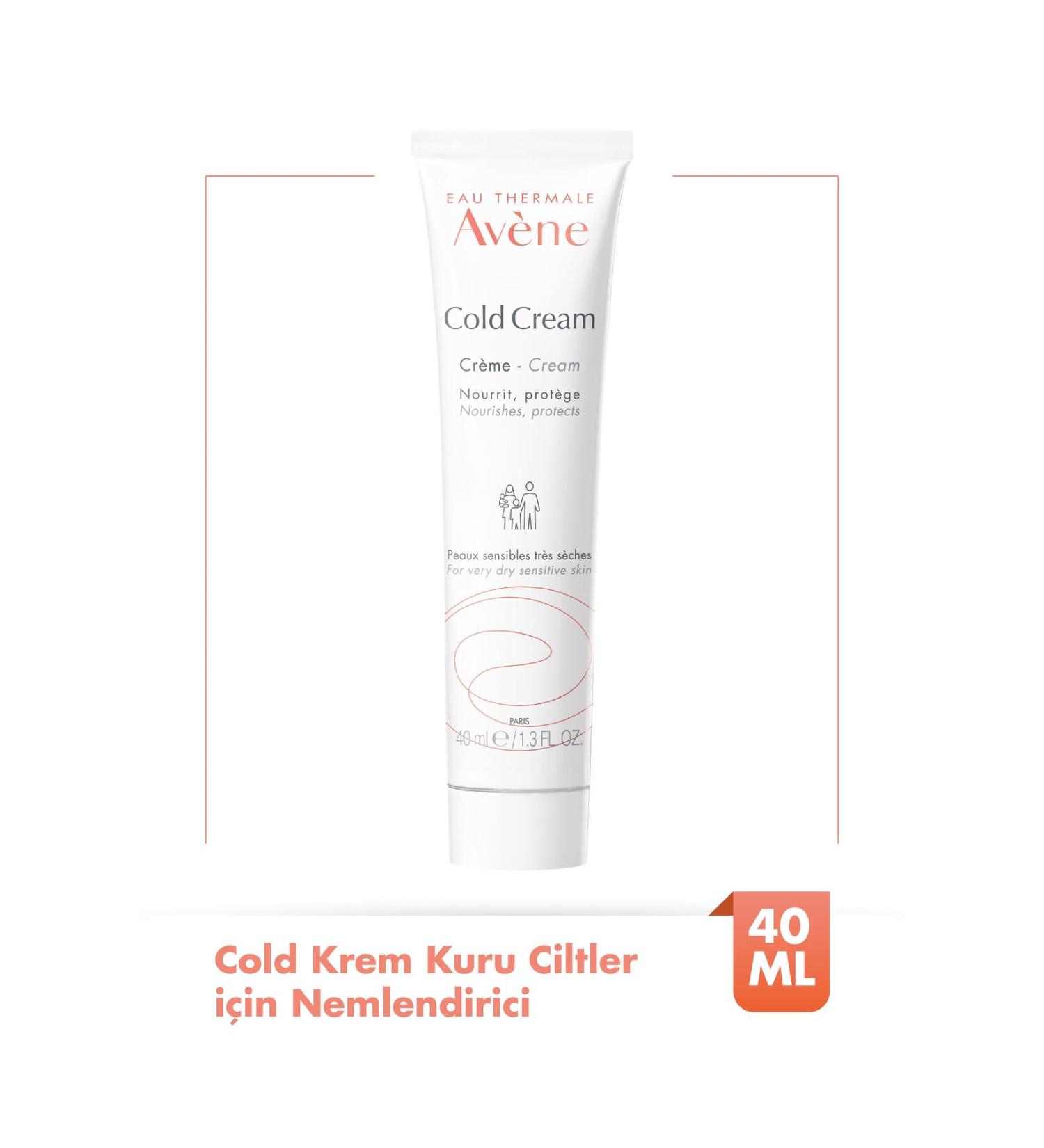 Avene Cold Cream Moisturizing Cream for Dry Skin 40 ml - Buy Online on GoSupps.com