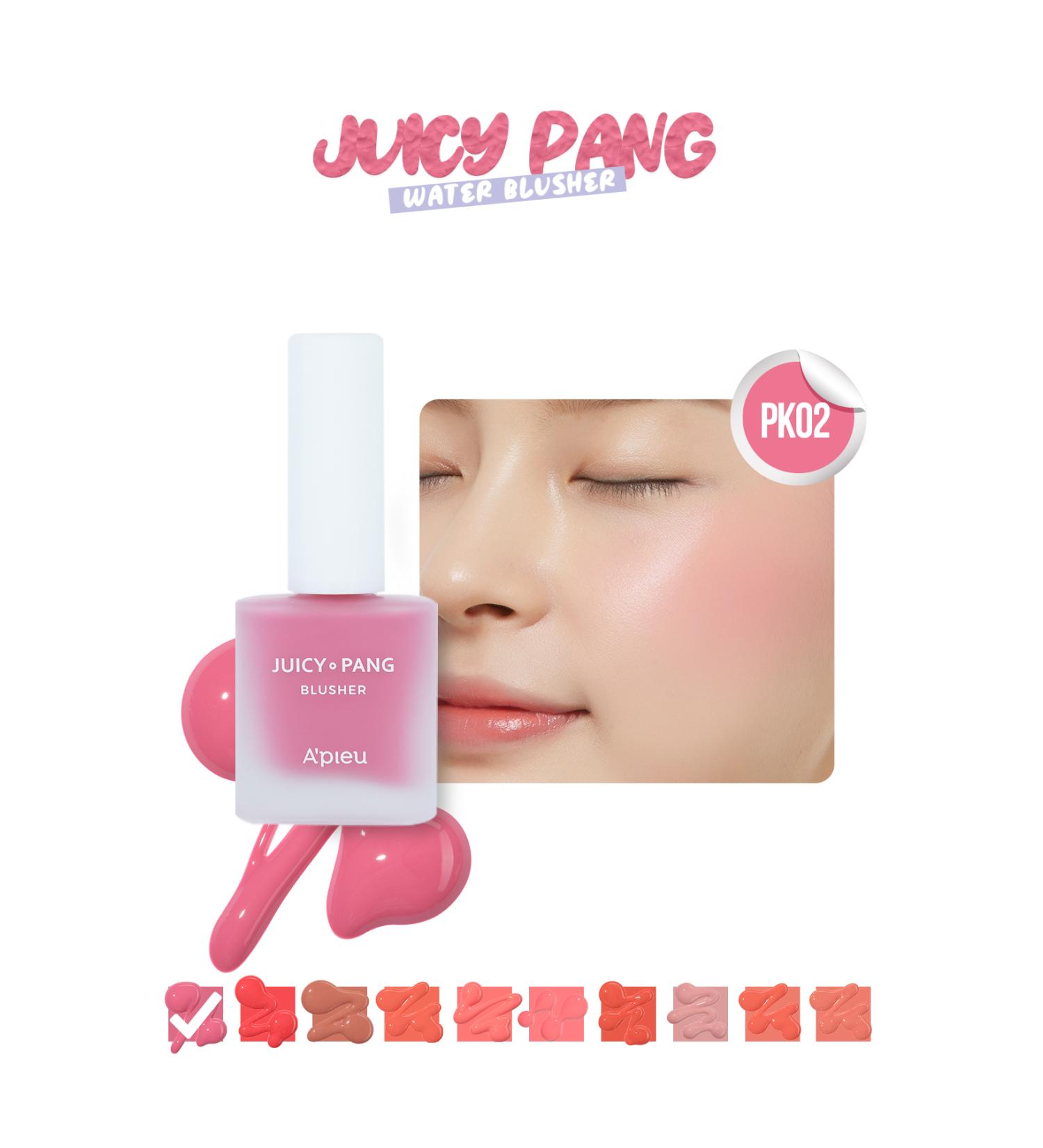 Missha Fruit Scented Moisturizing Natural Looking Liquid Blush A'pieu Juicy-pang Water Blusher (PK02) - Buy Online on GoSupps.com