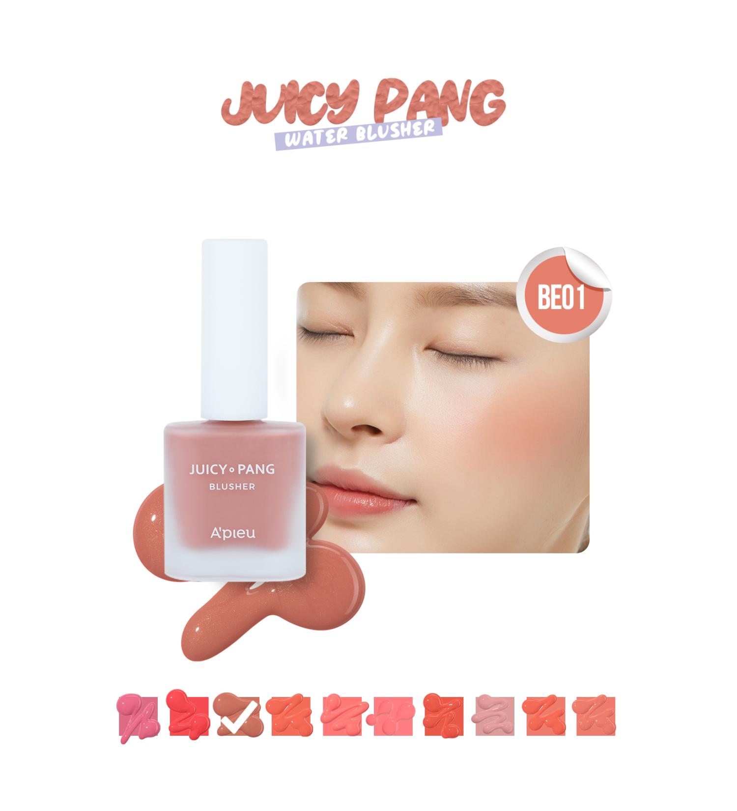 Missha Fruit Scented Moisturizing Natural Looking Liquid Blush A'PIEU Juicy-Pang Water Blusher (BE01) - Buy Online on GoSupps.com