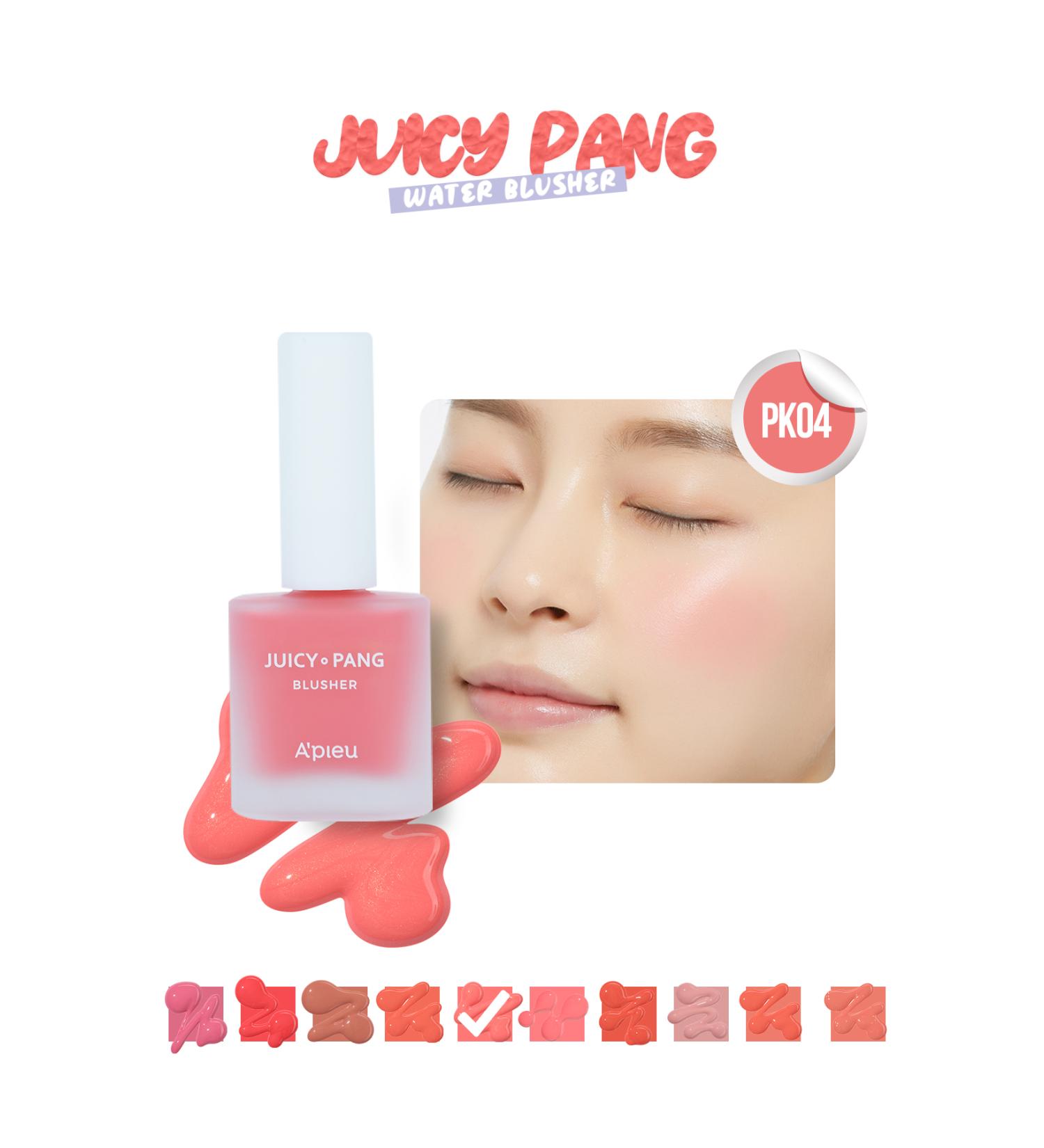 Missha Fruit Scented Moisturizing Natural Looking Liquid Blush A'pieu Juicy-pang Water Blusher (PK04) - Buy Online on GoSupps.com