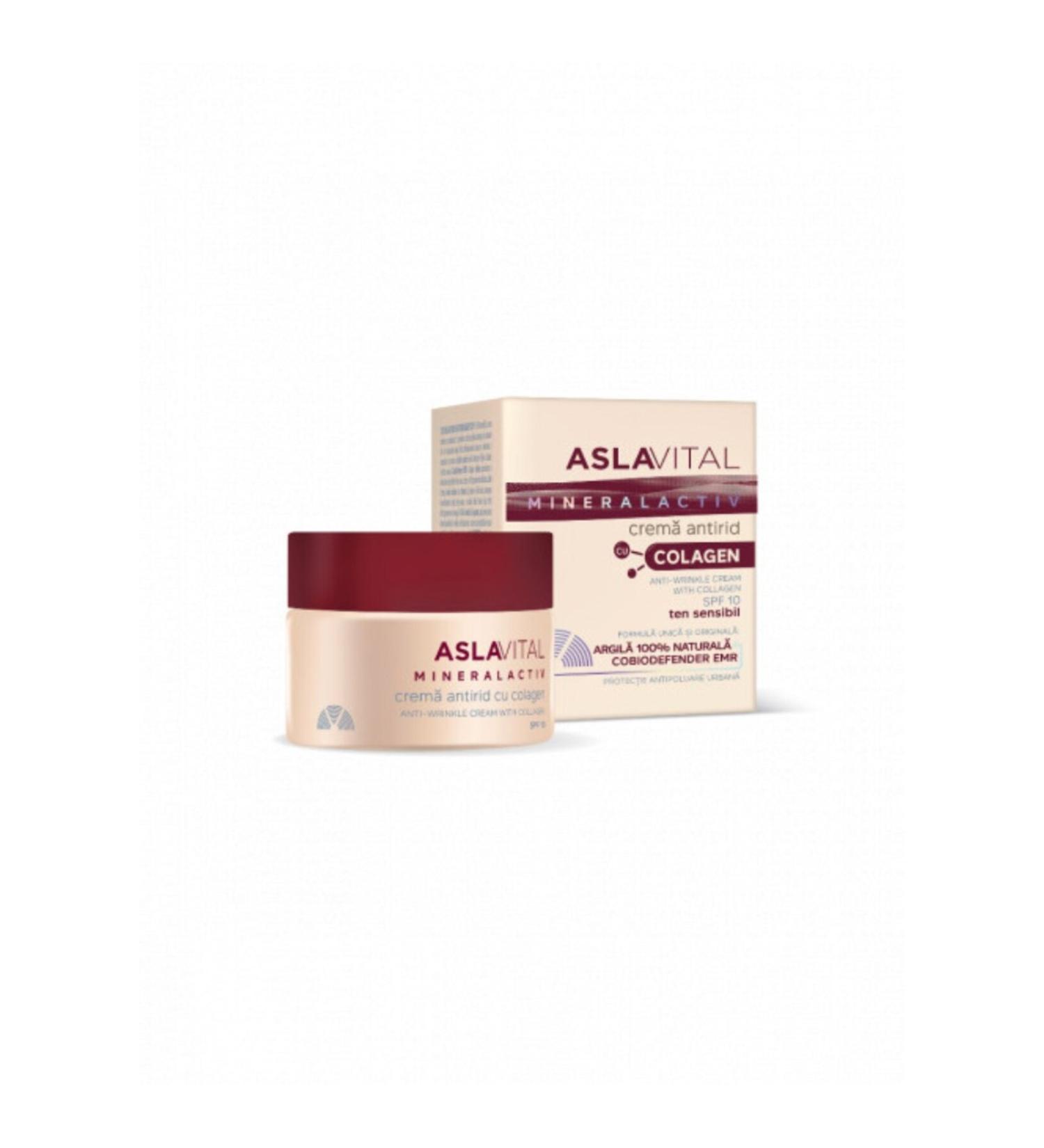 ASLAVITAL Aslavital Collagen SPF 10 Anti-Wrinkle Cream 50ml