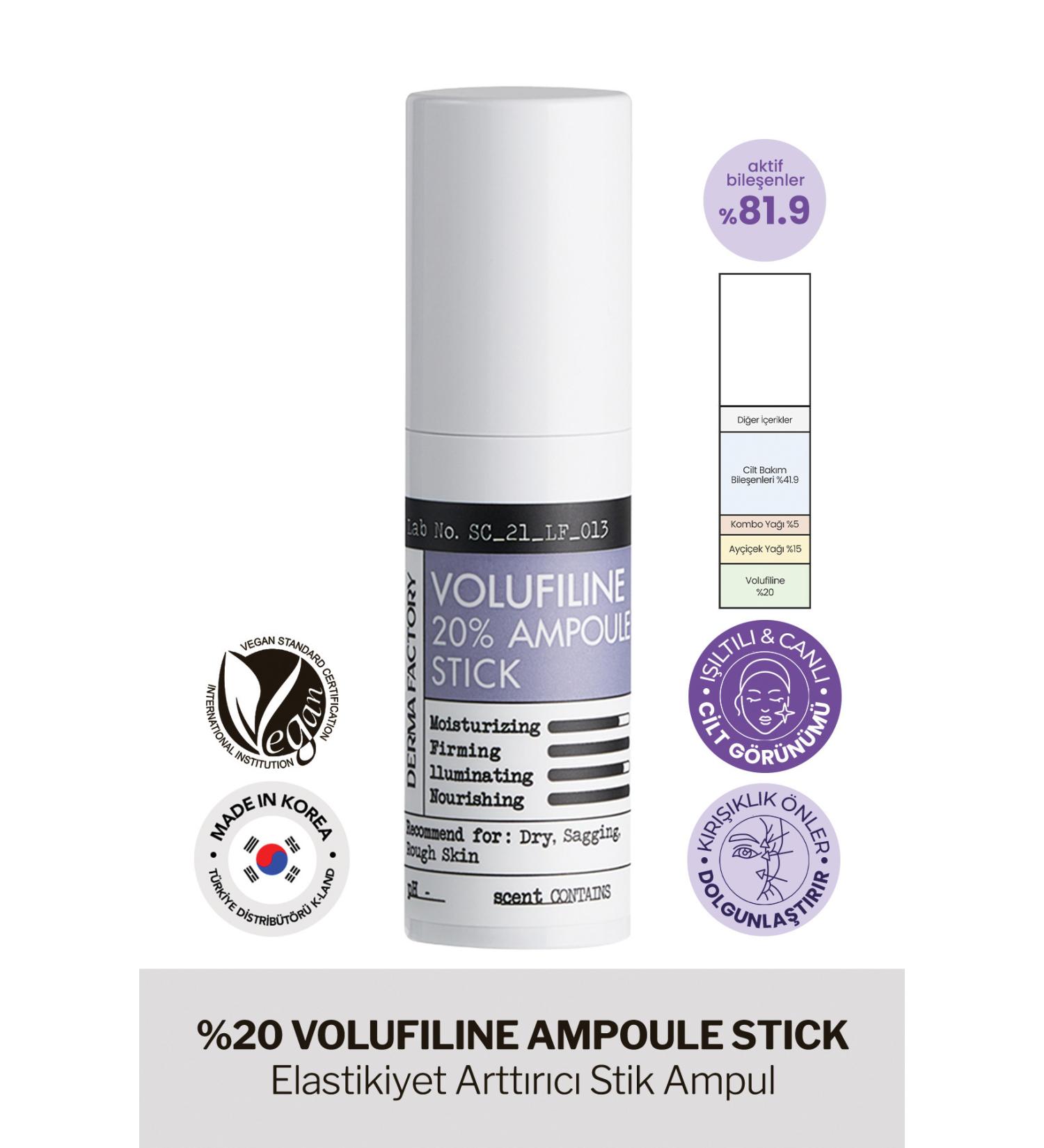 DERMA FACTORY Volufiline Volufiline Ampoule Stick - Buy Online on GoSupps.com