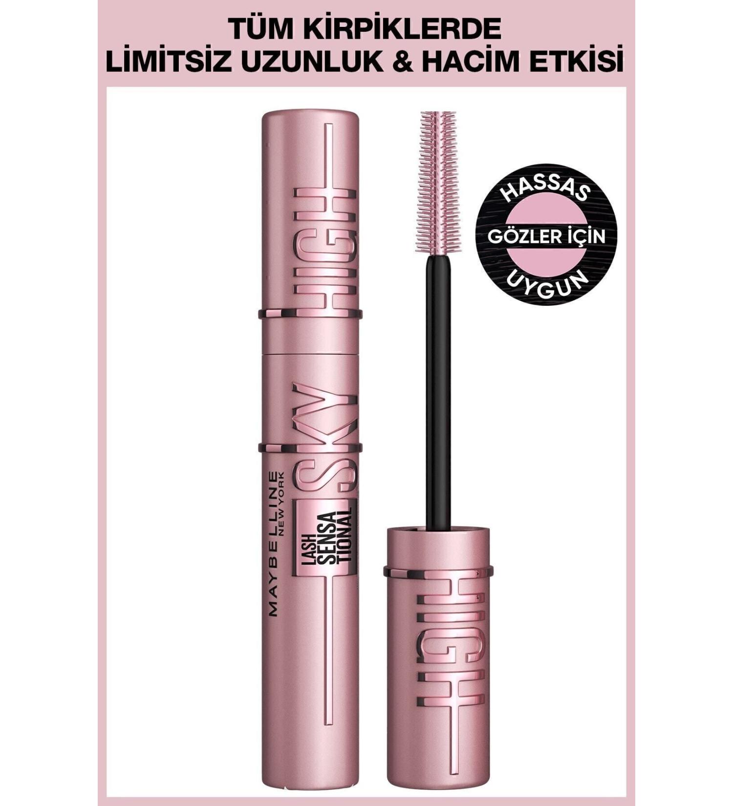 Maybelline New York Lash Sensational Sky High Mascara - Black - Buy Online on GoSupps.com