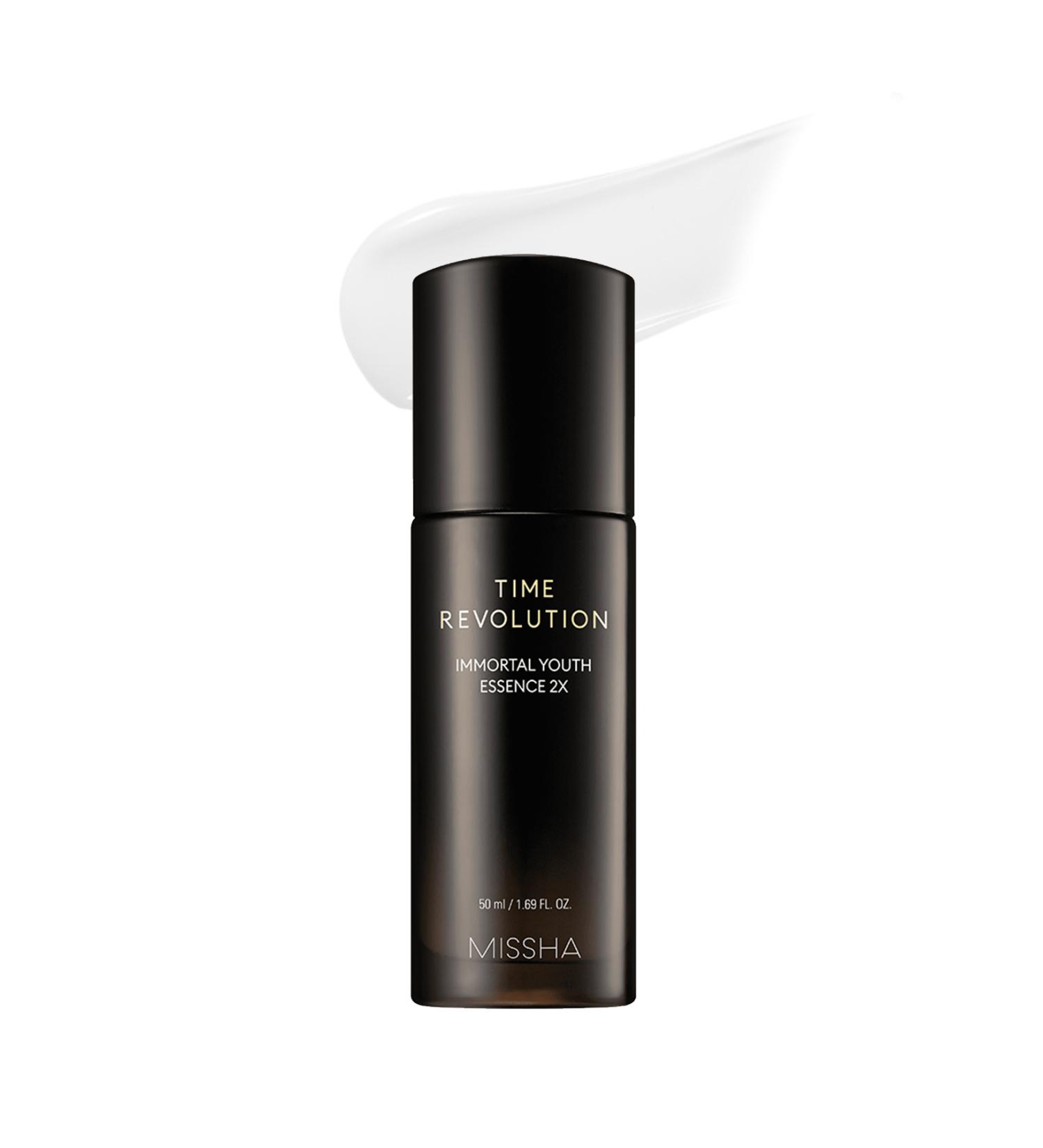 Missha Anti-Wrinkle Rejuvenating Essence 80ml Time Revolution Immortal Youth Blue Essence - Buy Online on GoSupps.com