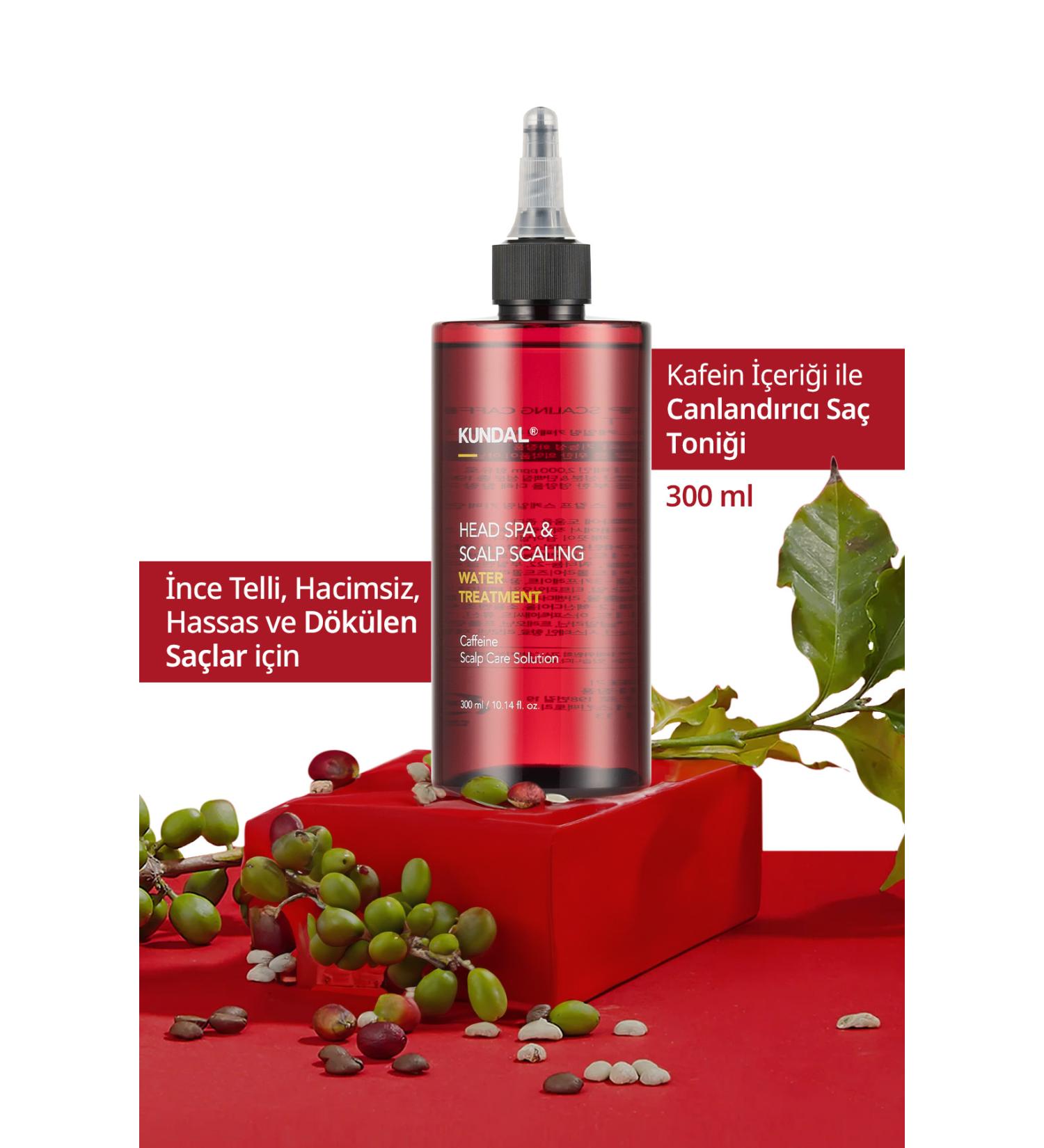 Kundal Caffeine Containing Anti-Loss Liquid Hair Conditioner Caffeine Water Treatment 300ml (HERB MINT) - Buy Online on GoSupps.com