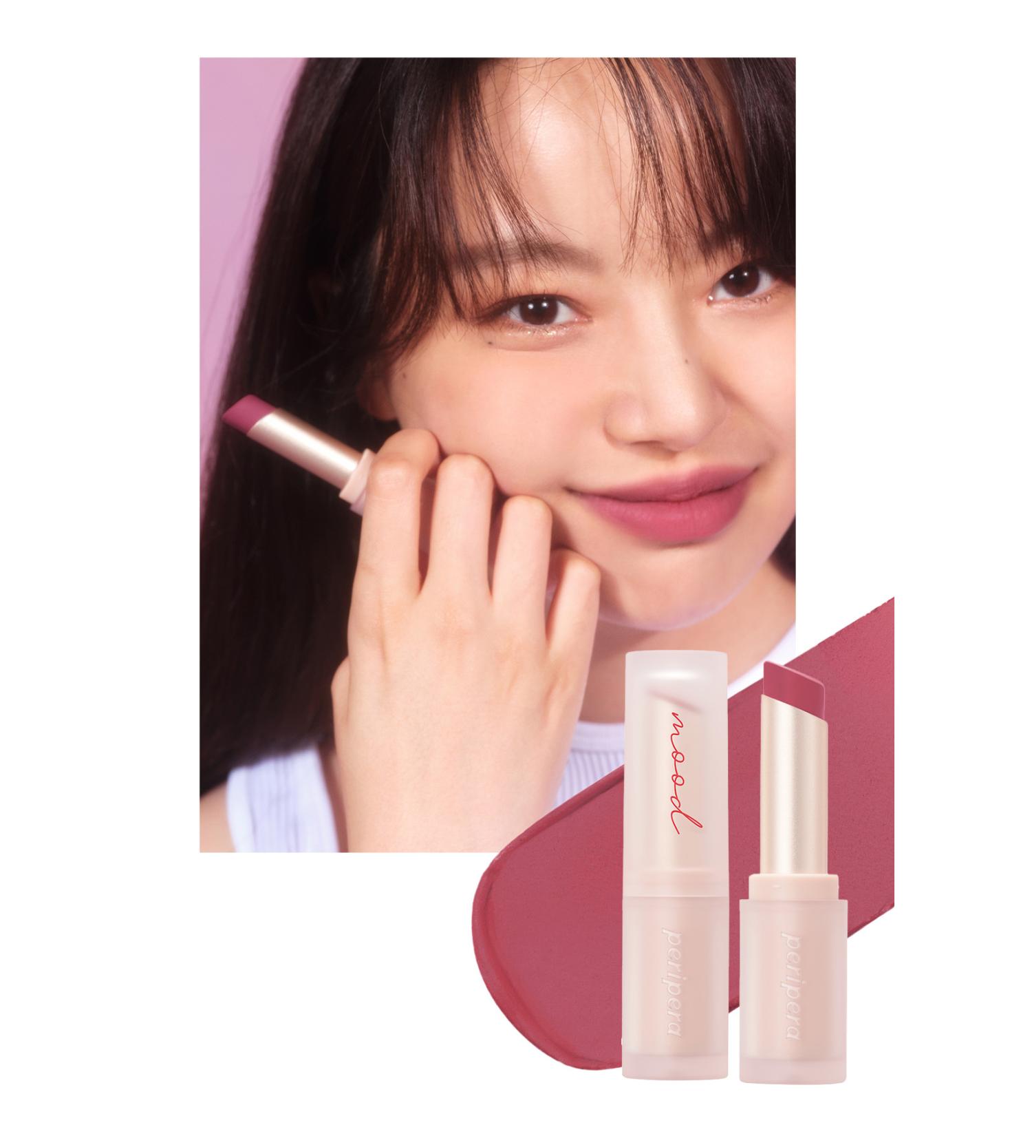 PERIPERA Matte Finish and Long-Lasting Stick Lipstick PERIPERA Ink Mood Matte Stick (06 Mauve-Holic)