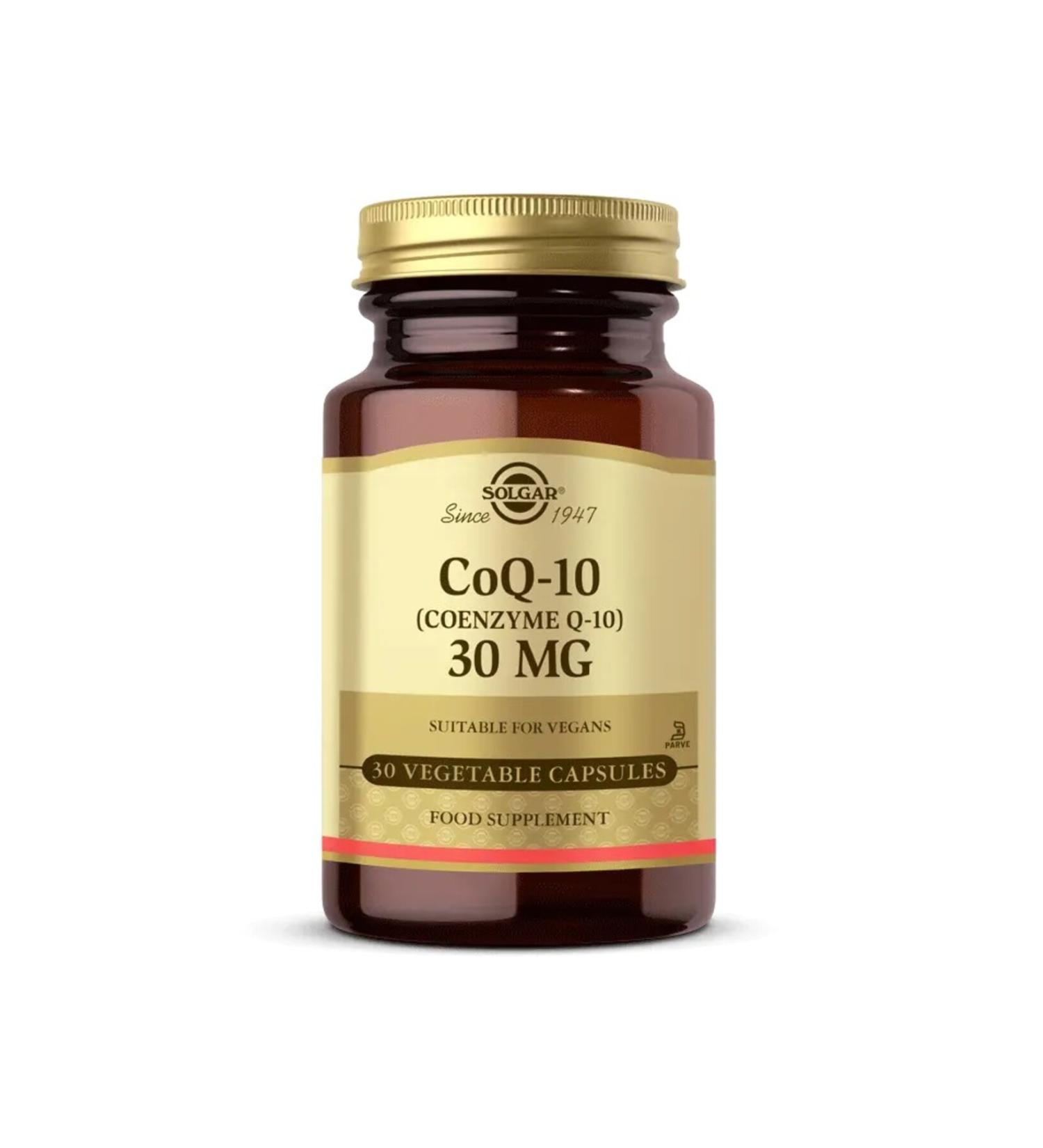 Solgar Coenzyme Q-10 30 Mg 30 Capsules