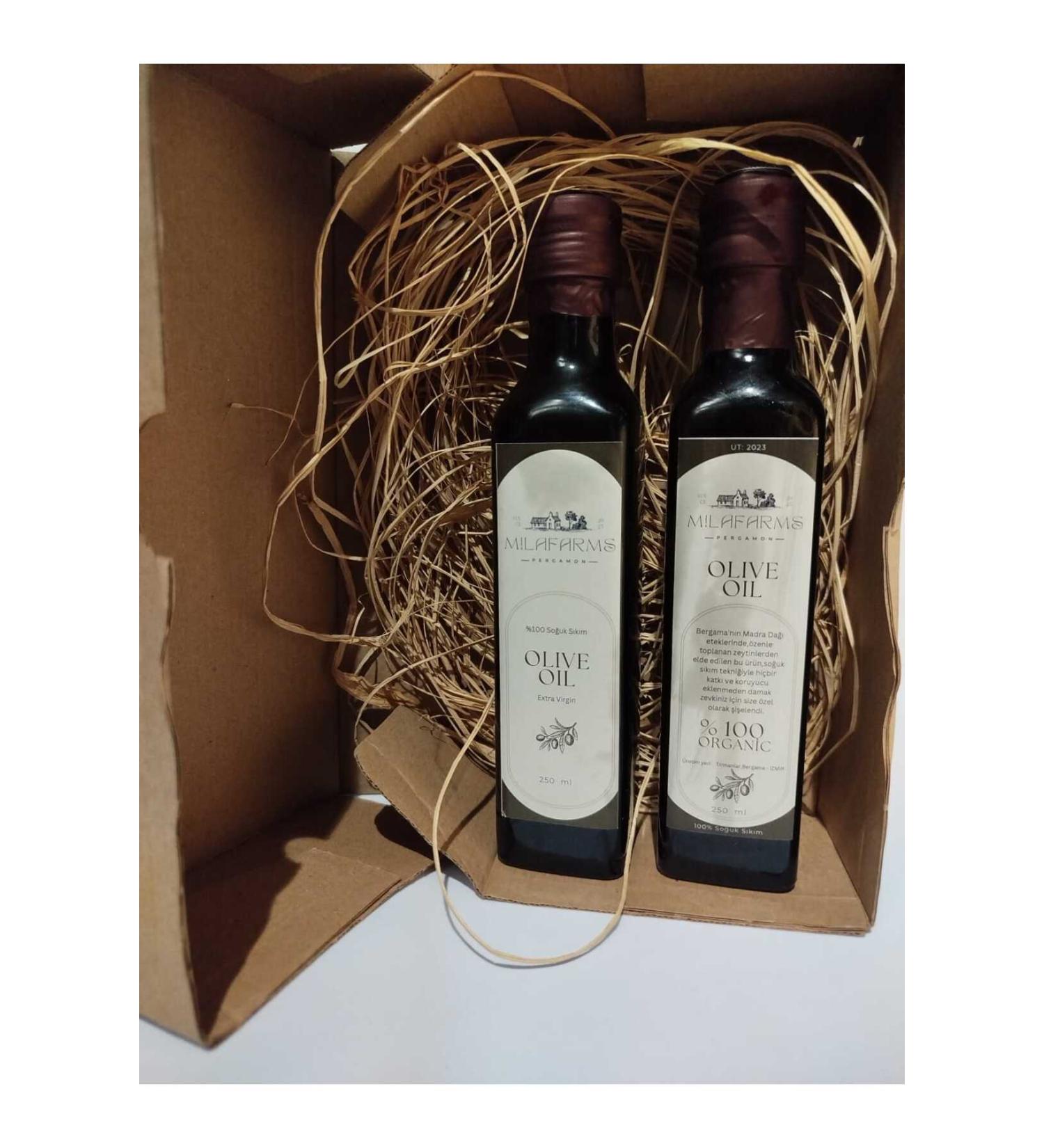 MilaFarmsPergamon Natural Olive Oil 2 bottles