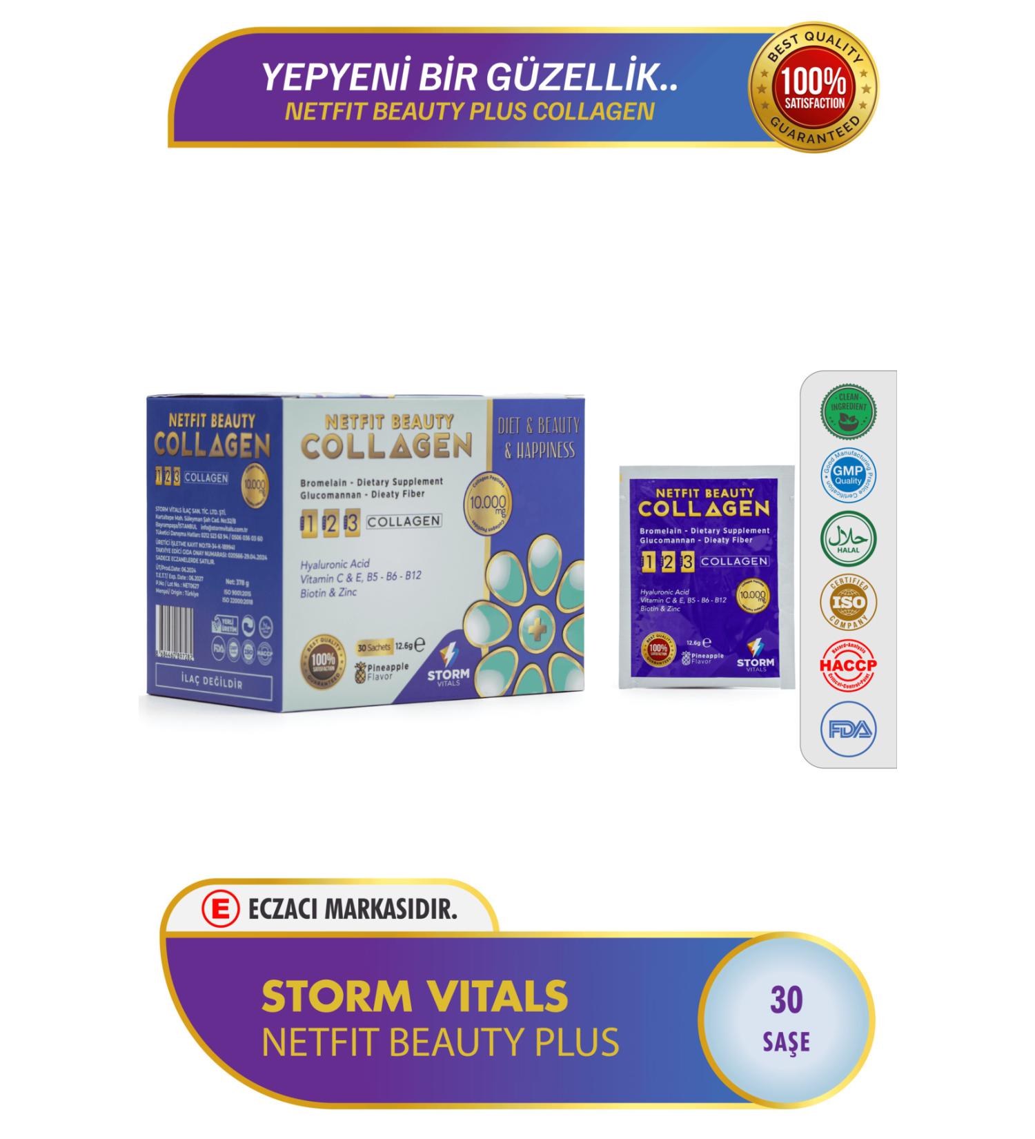 STORM VITALS STORM NETFITBEAUTY PLUS COLLAGEN 30 CHASSIS - Buy Online on GoSupps.com