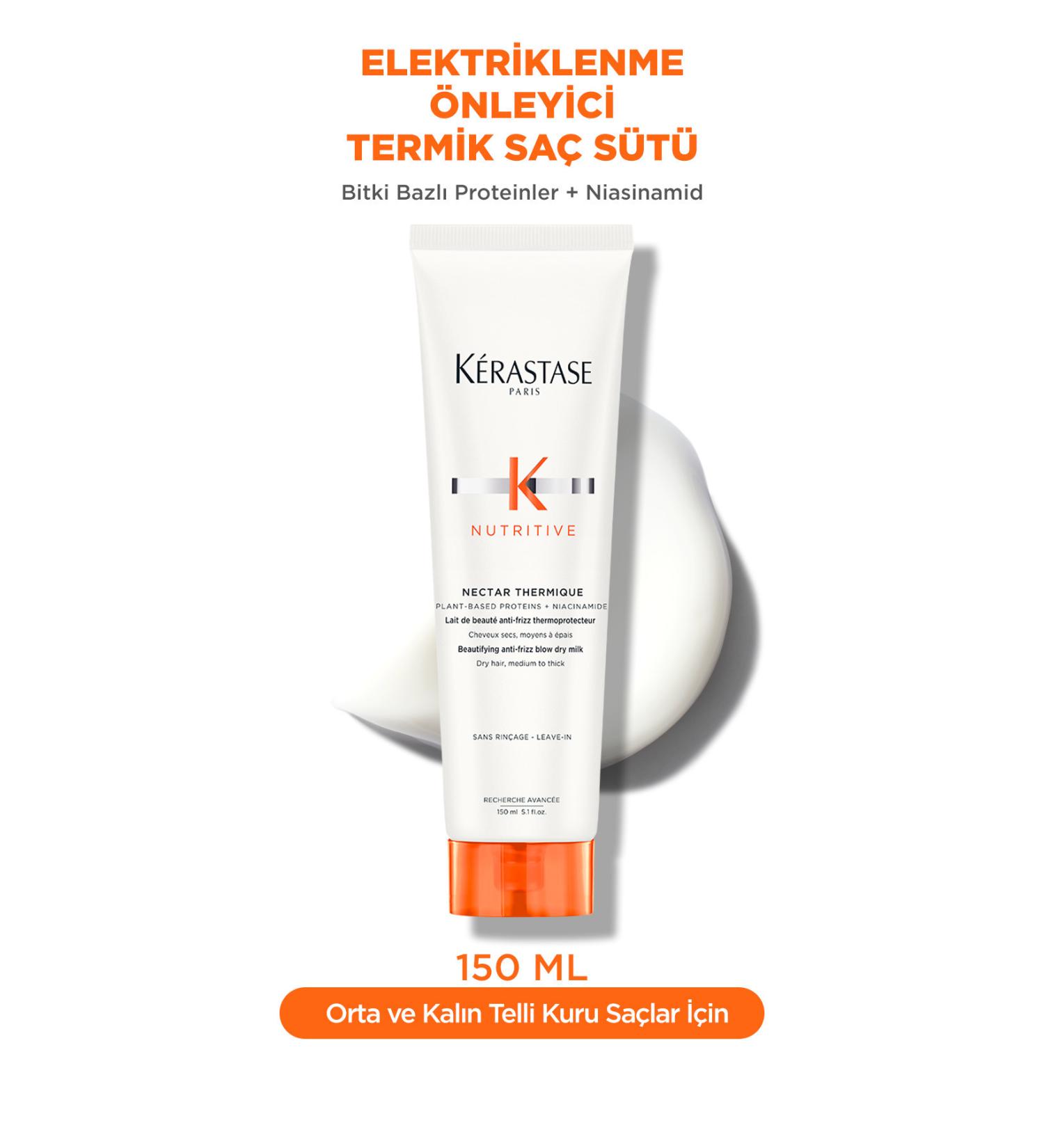 Kerastase Anti-Electrification Nourishing Thermal Hair Milk That Provides Easy Combing 150 ml Demb.2132