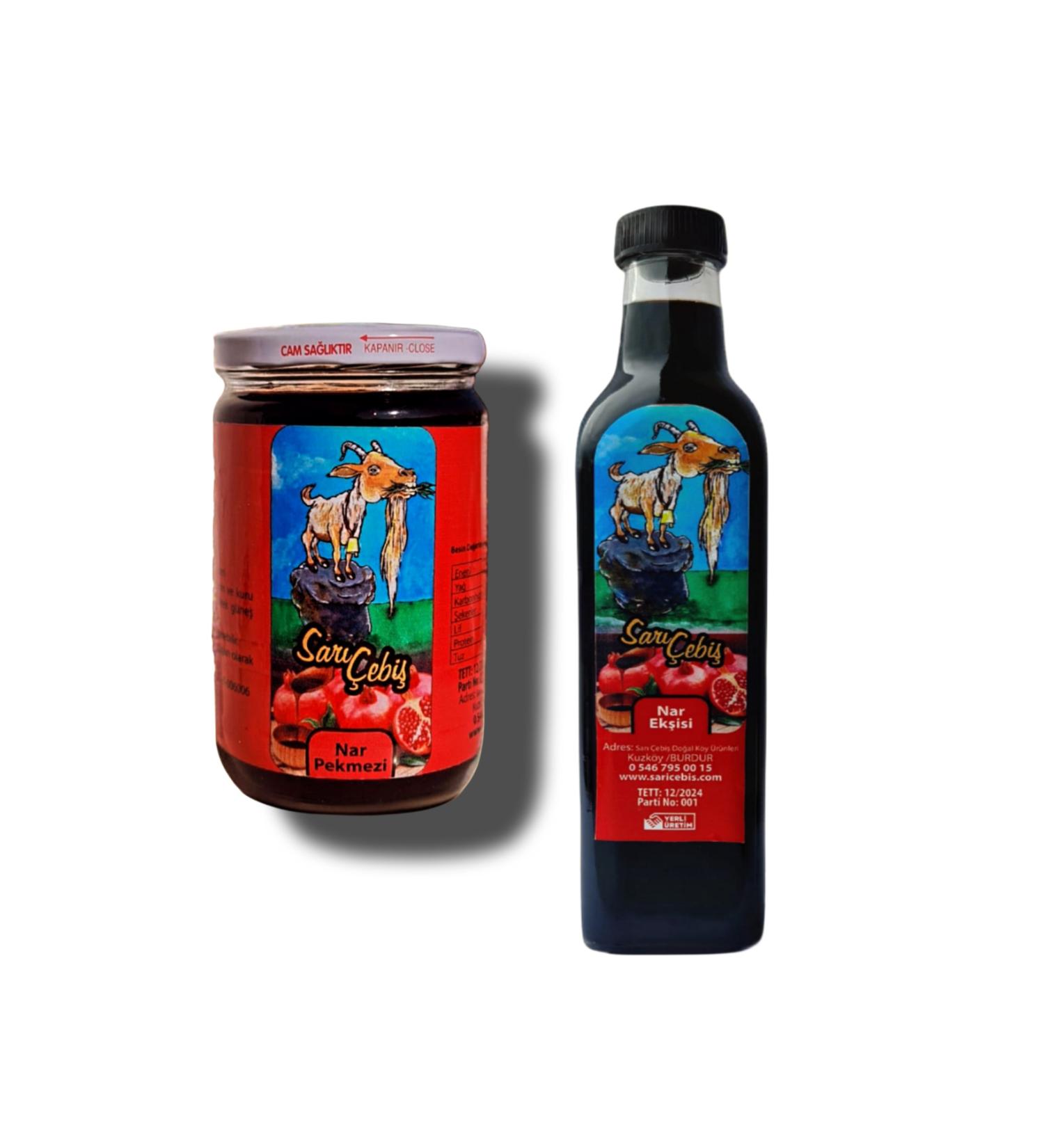 Sar ebi Pomegranate Molasses & Pomegranate Syrup
