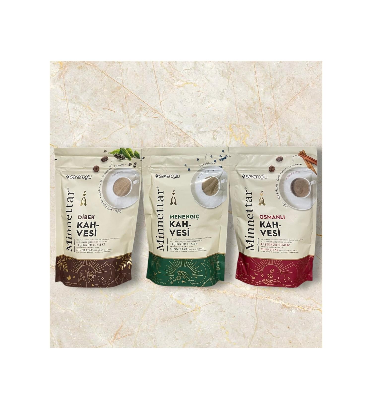 ekero lu Grateful 3-Piece Family Pack (Ottoman + Menengi + Dibek) 3 X 165 Grams